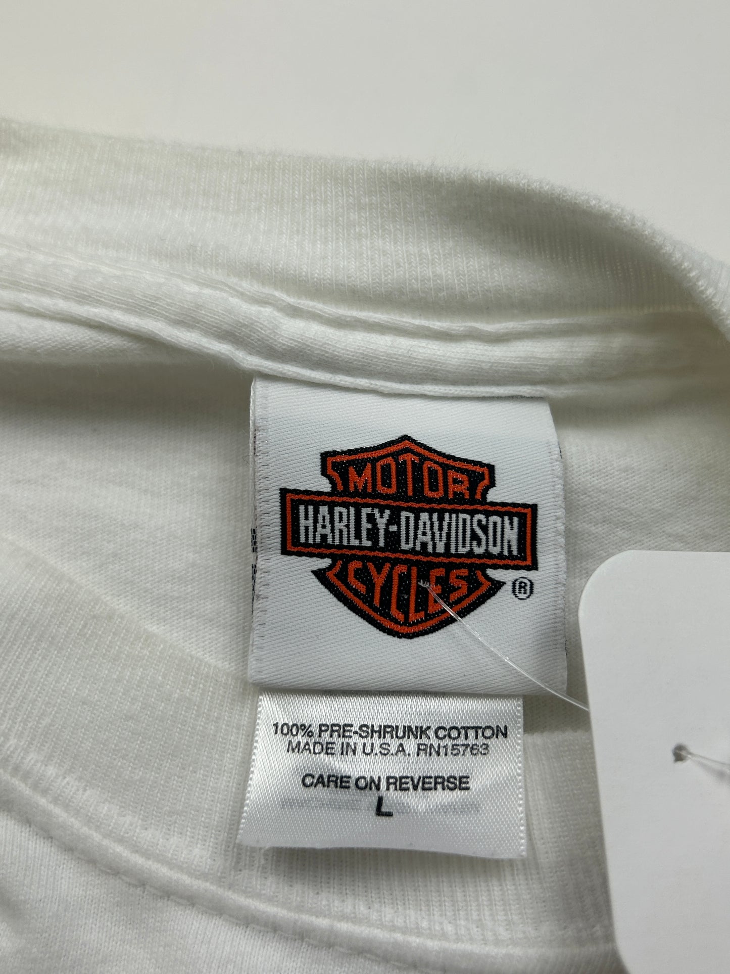 2008 Harley Davidson Border To Border California Long Sleeve T Shirt Size L