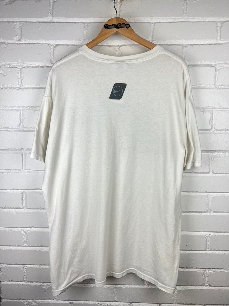 Vintage 90s Nike Just Do It Spell Out Swoosh Graphic T Shirt Size L