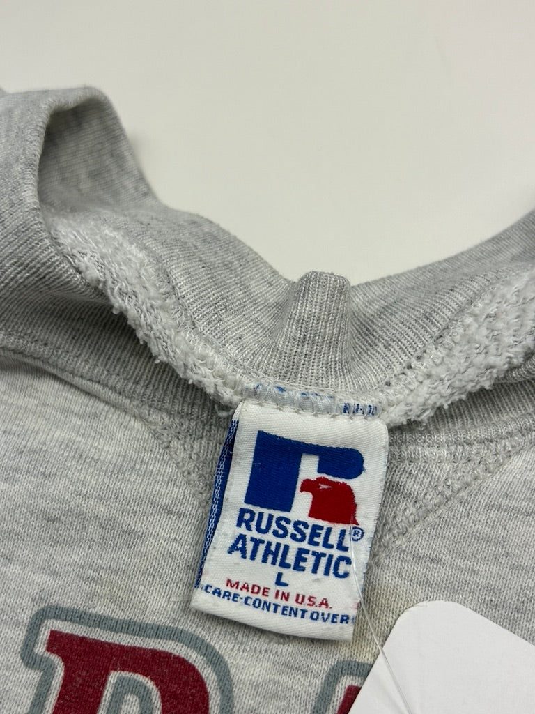 Vintage 90s Albama Crimson Tide SEC Roll Tide Russell Athletic Graphic Sweatshirt Size L