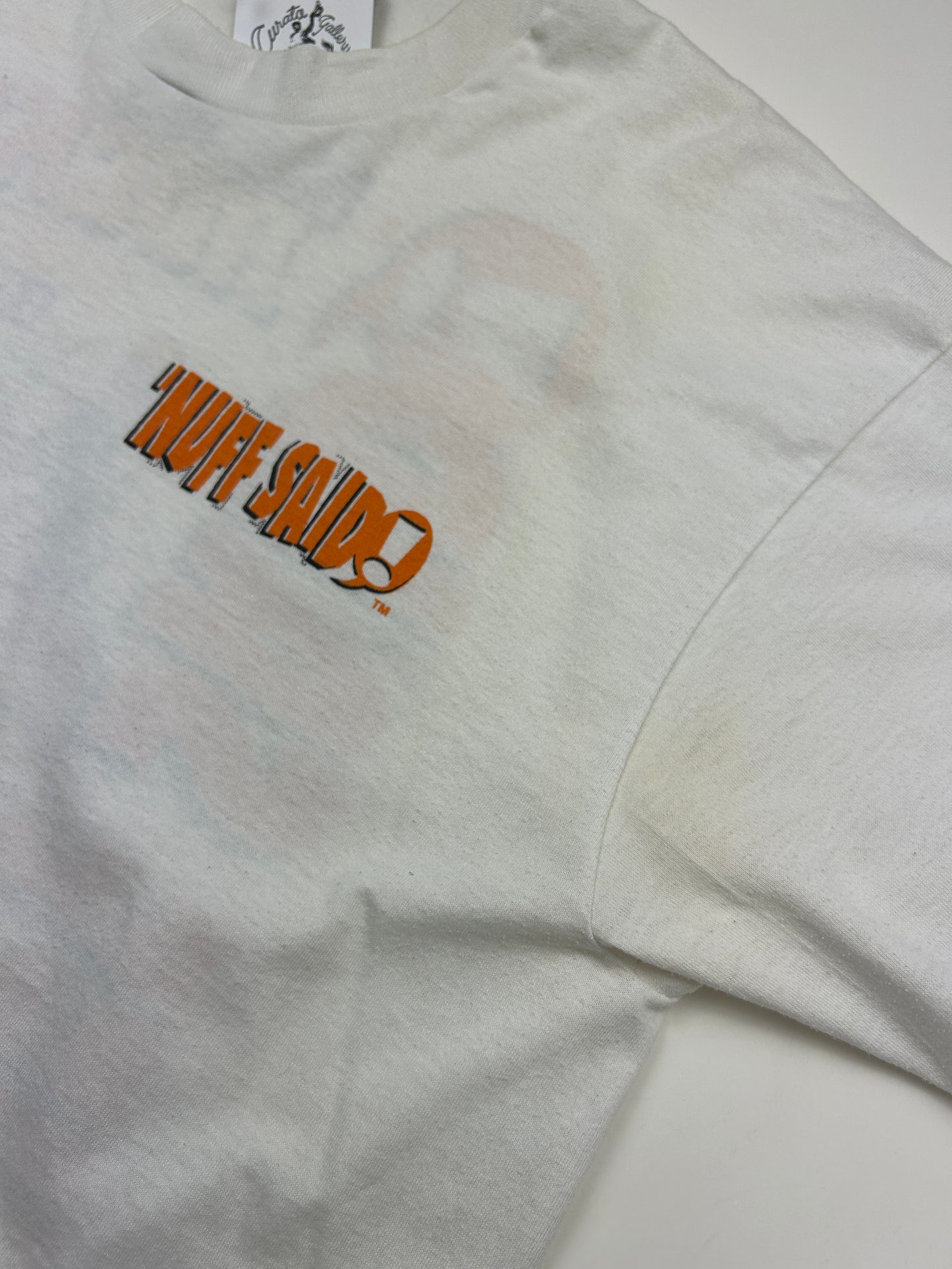 Vintage 90s Tennessee Volunteers Nuff Said Football Big Graphic T Shirt Size XL