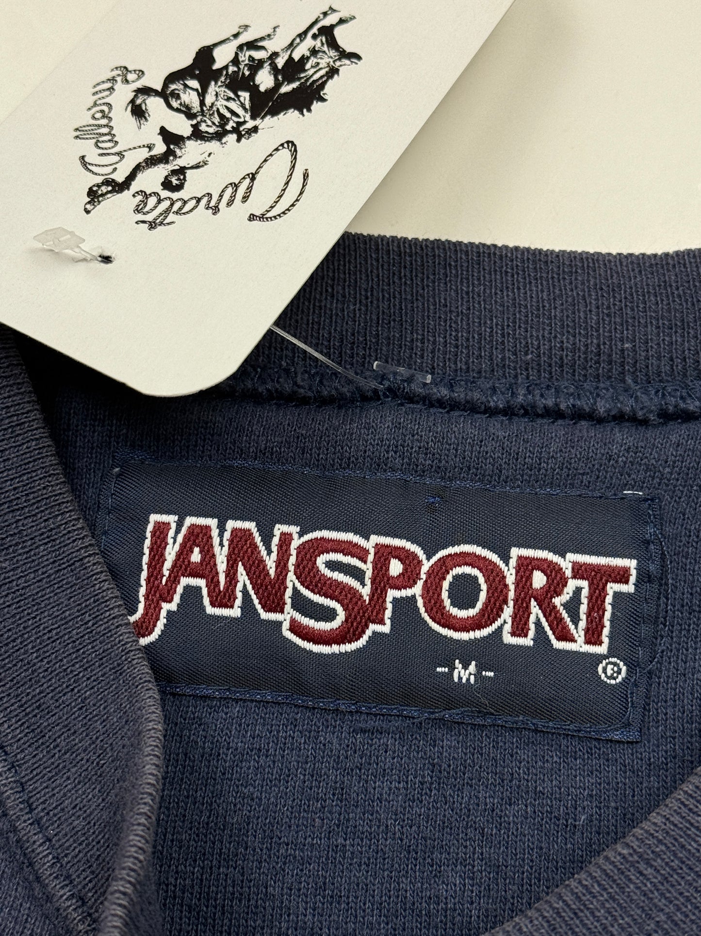 Vintage 90s Penn State Nitanny Lions University Embroidered Spell Out Jansport Sweatshirt M