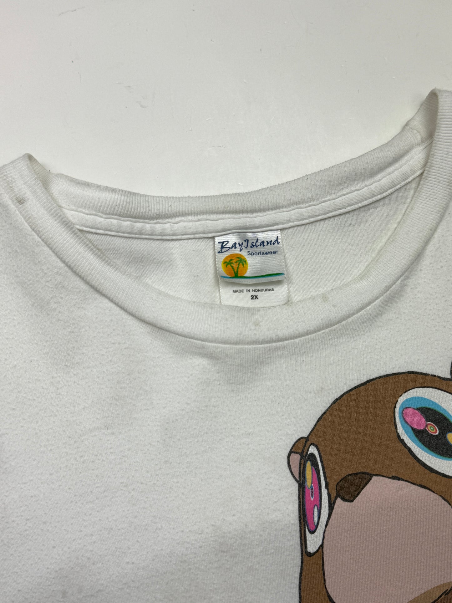 2009 Kanye West Graduation Bear Takashi Murakami Rap Music T Shirt Size XXL