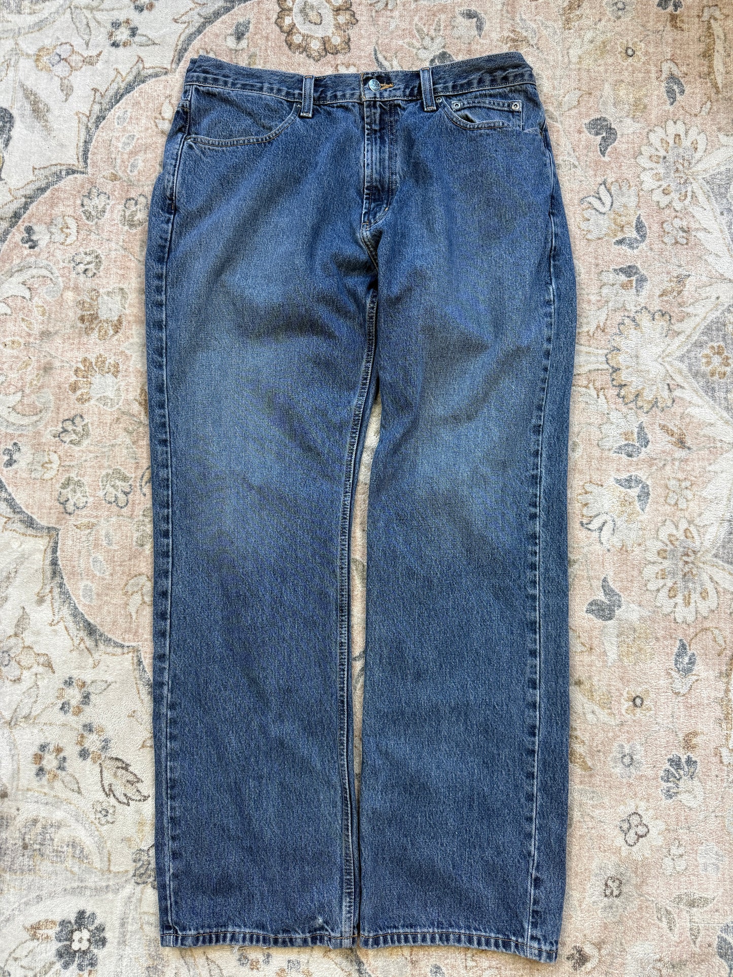 Harley Davidson Motorcycles Traditional Stonewash Denim Jeans Pants Size 38W