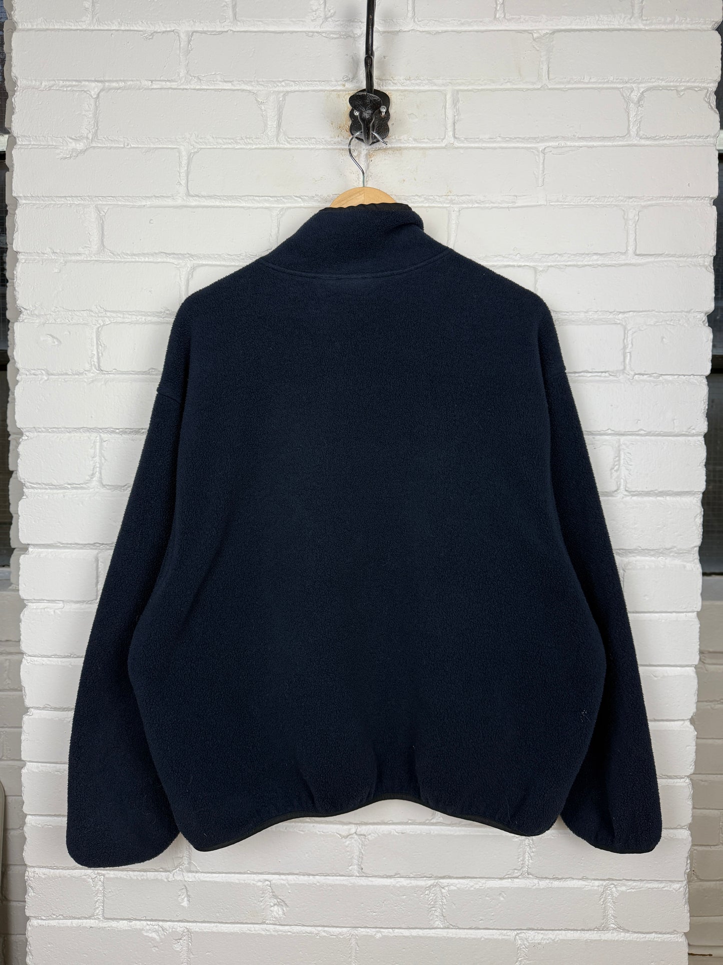 Vintage 90s Woolrich Polartec Snap Tee Pullover Fleece Sweater Size XL Made USA