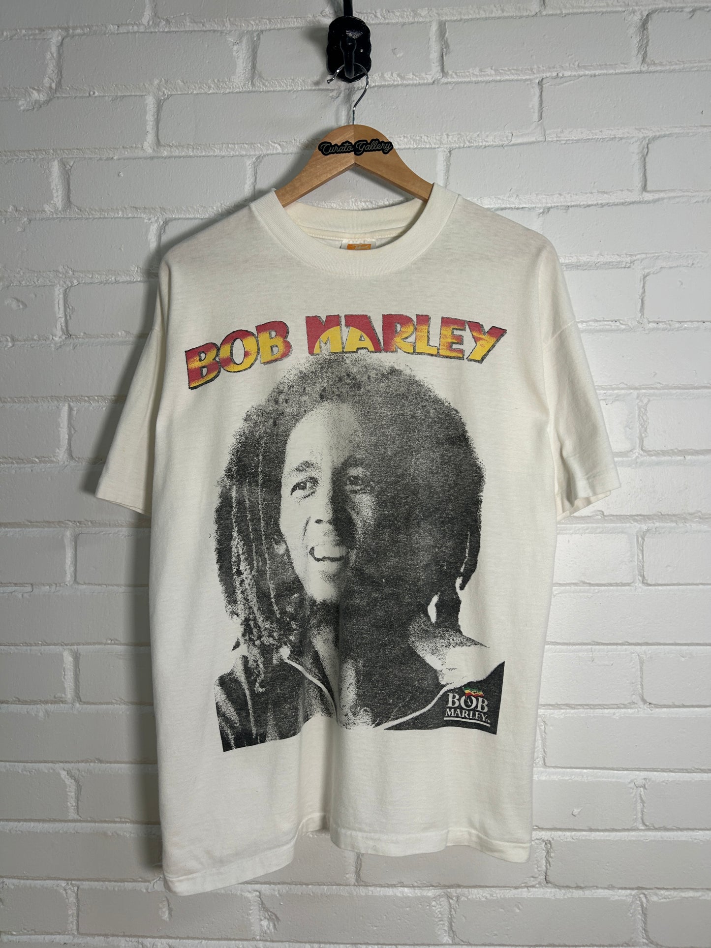 Vintage 90s Bob Marley And The Wailers Kaya Above The Falling Rain Ganja Marijuana T-Shirt Size L