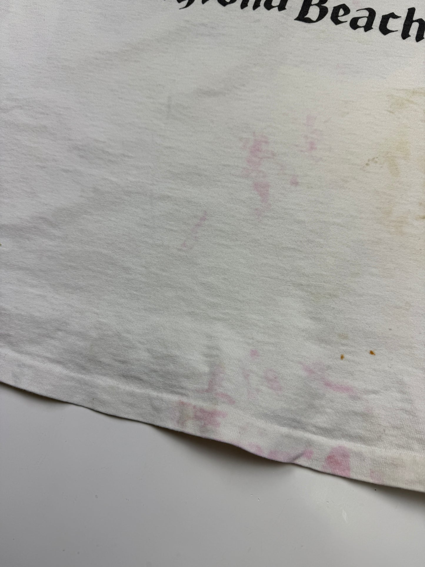 Vintage 1991 Harley Davidson 3D Emblem Dayton Bach Bike Week 50 Years T Shirt Size L 90s