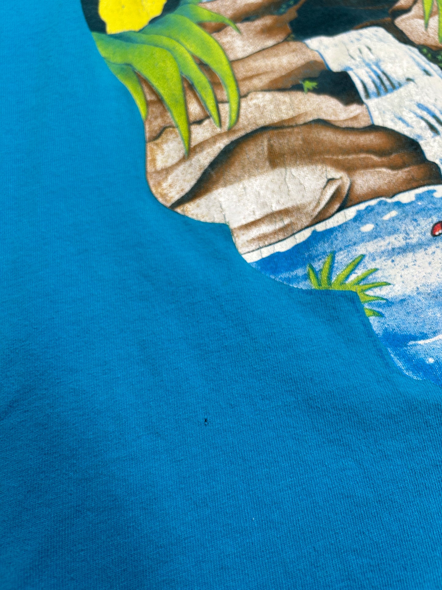 Vintage 1993 Grateful Dead Spring Tour Rainforest Animals Tropical Music T-Shirt Size XL 90s