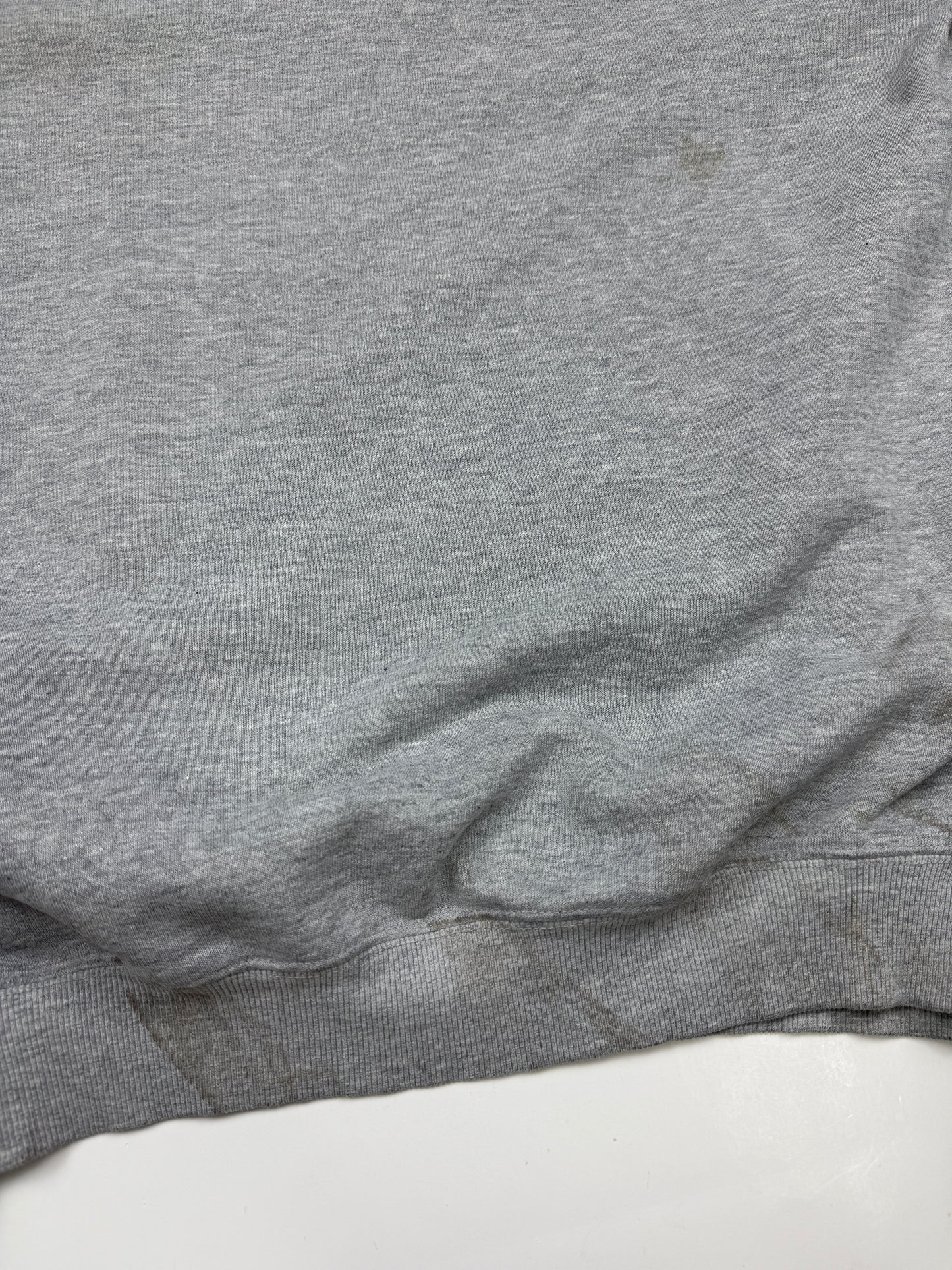 Vintage 90s Carhartt Embroidered Logo Paint Splattered Crewneck Sweatshirt Size L