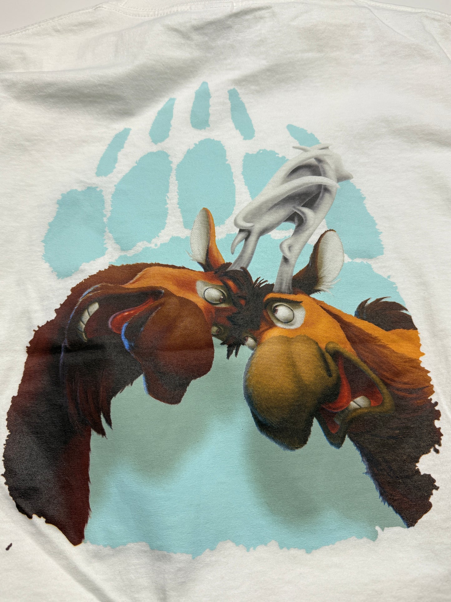 Vintage 2003 Brother Bear Disney Movie Promo T Shirt Size Youth L