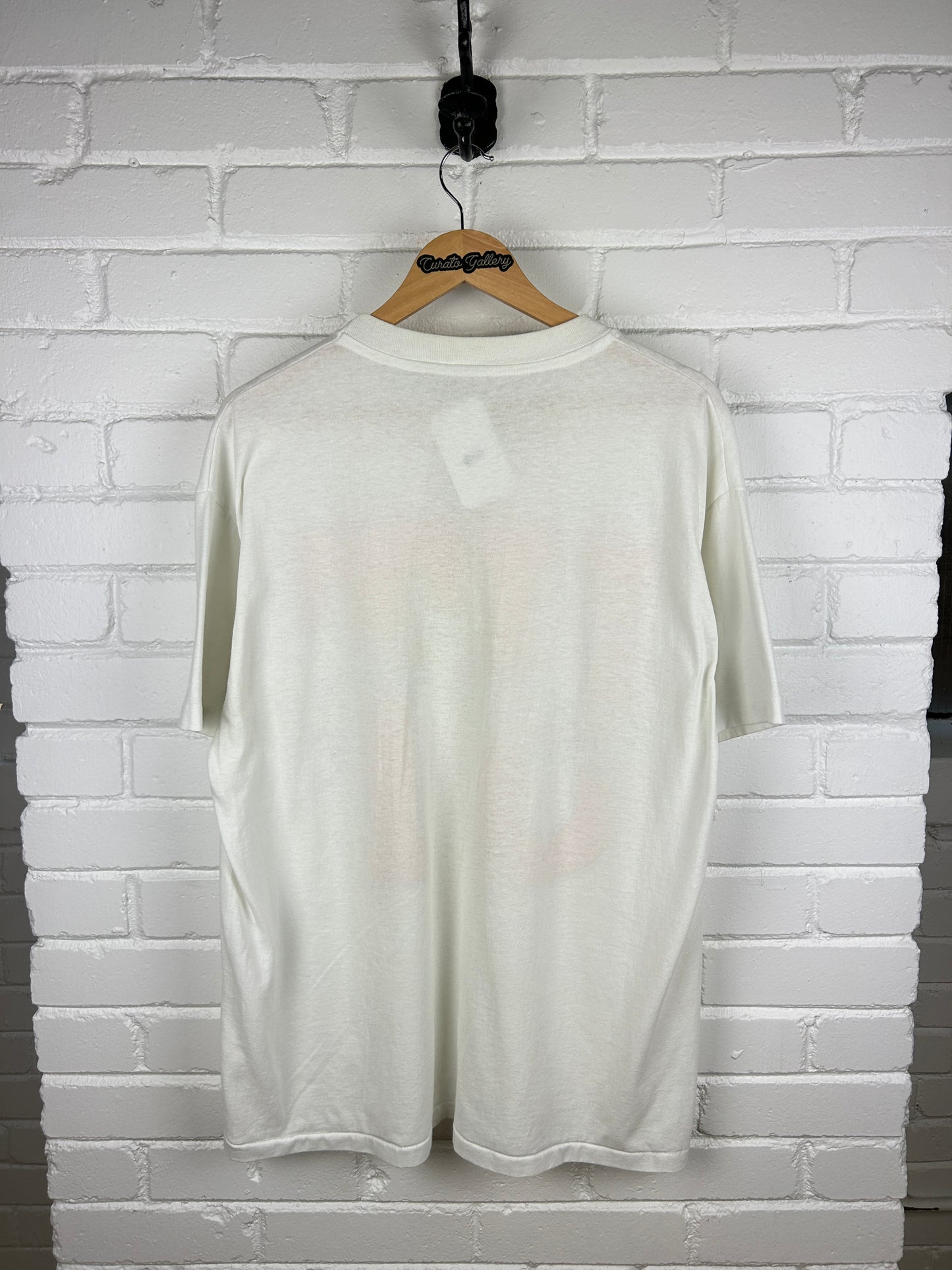 Vintage 90s University Of Tennessee Volunteers Big Graphic Spell Out T Shirt Size XL