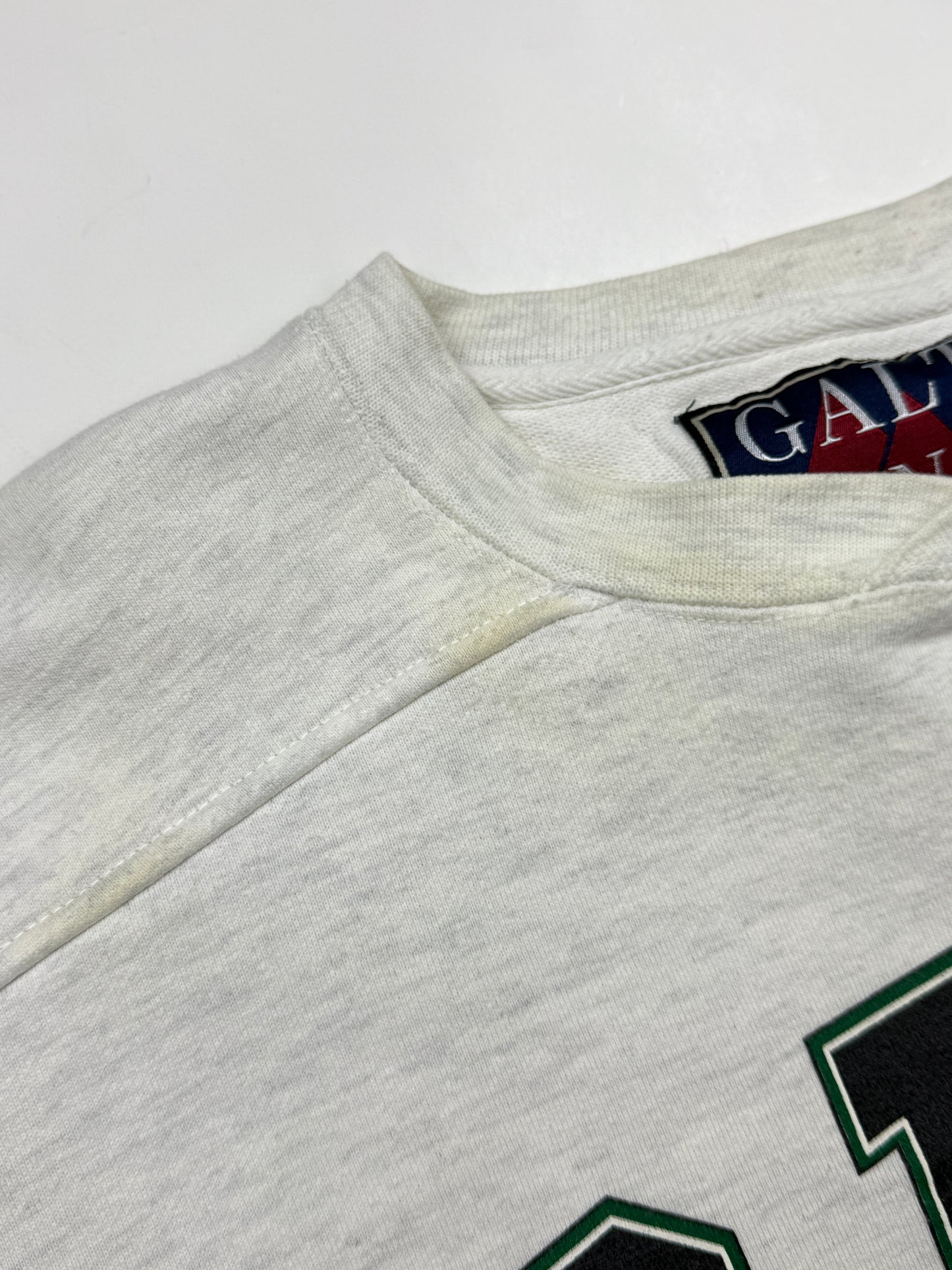 Vintage 90s Ohio University Bobcats Football Helmet Collegiate Crewneck Sweatshirt XXL