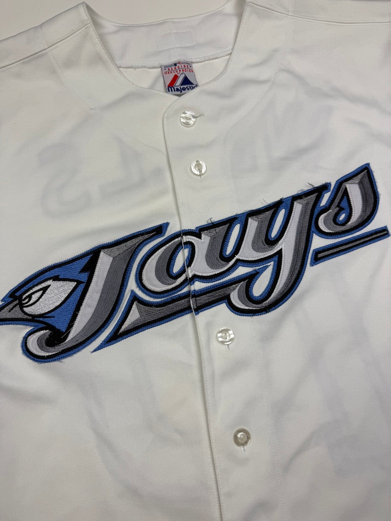 Vintage Vernon Wells Blue Jays Authentic Majestic Authentic Baseball Jersey Size 52