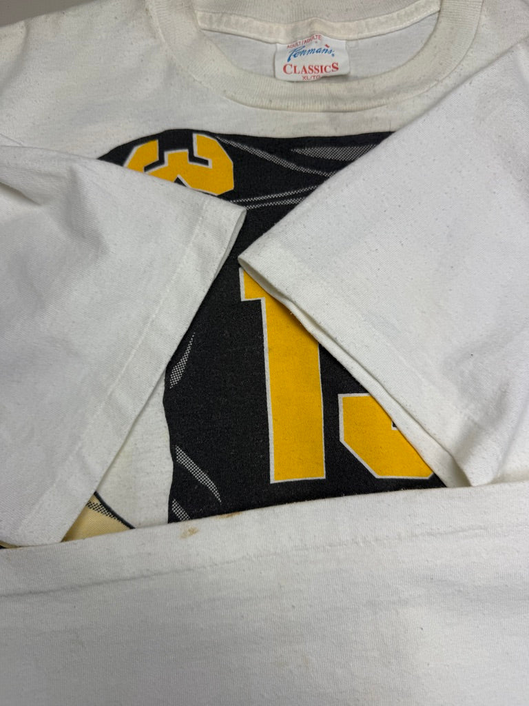 Vintage 90s Hamilton Tiger-Cats CFL Football Headless Player #13 T Shirt Size XL