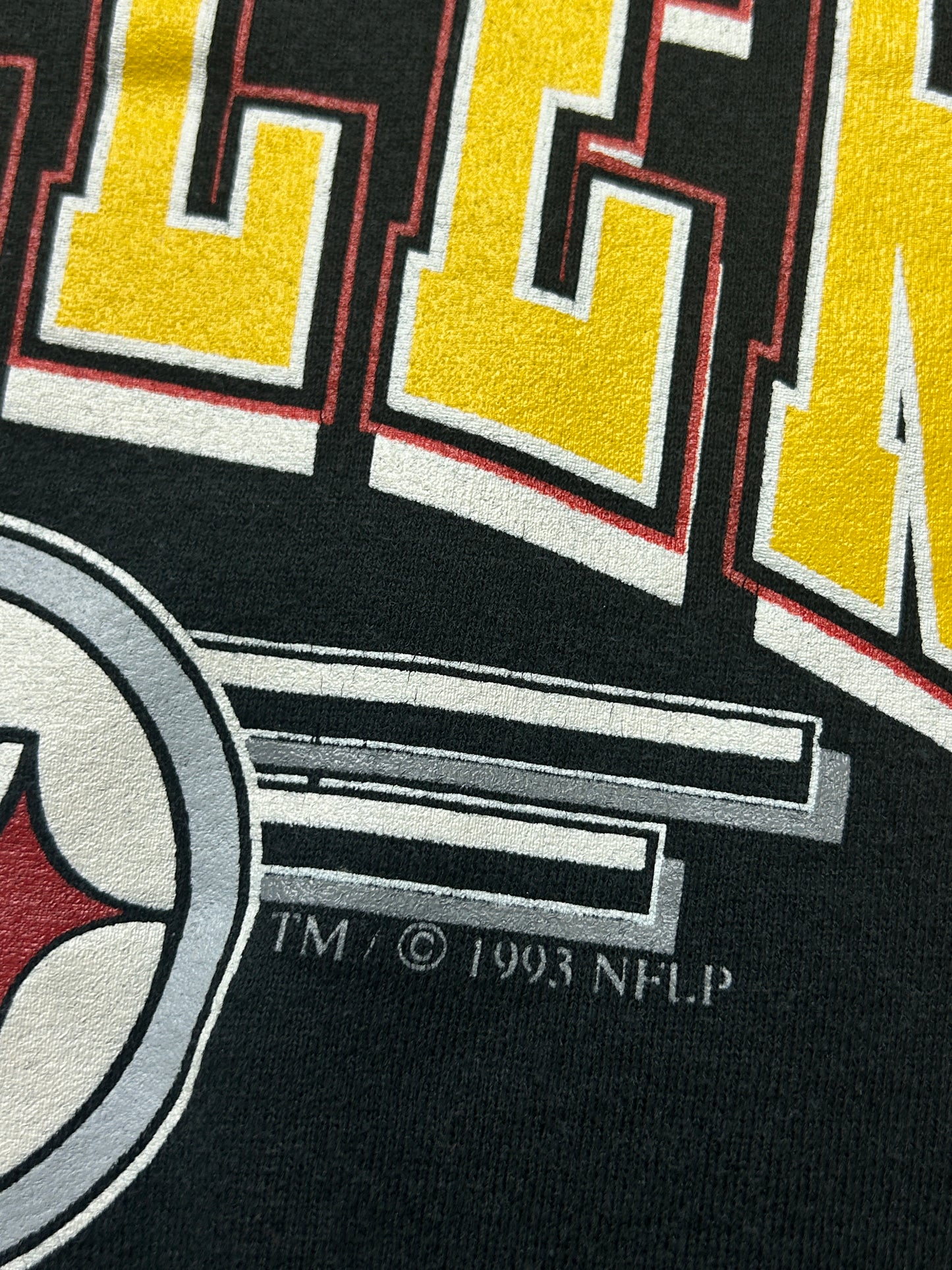 Vintage 1993 Pittsburgh Steelers NFL Russell Athletic Sweatshirt Size XXL 90s