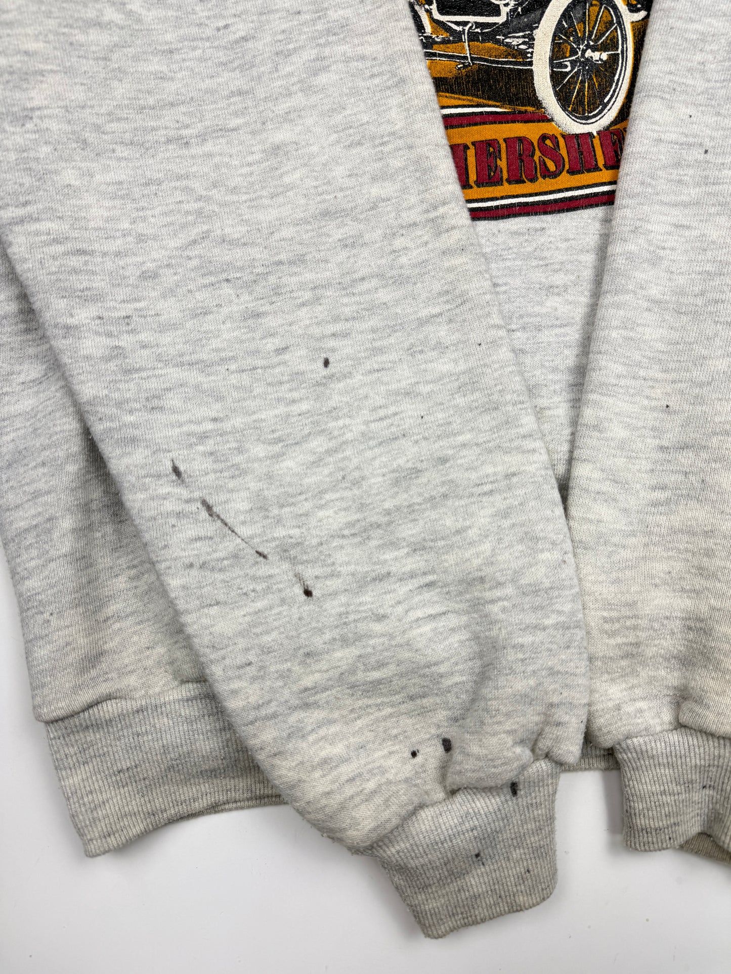 Vintage 1988 Antique Auto Show Hershey PA Logo Crest Crewneck Sweatshirt Size XL 80s