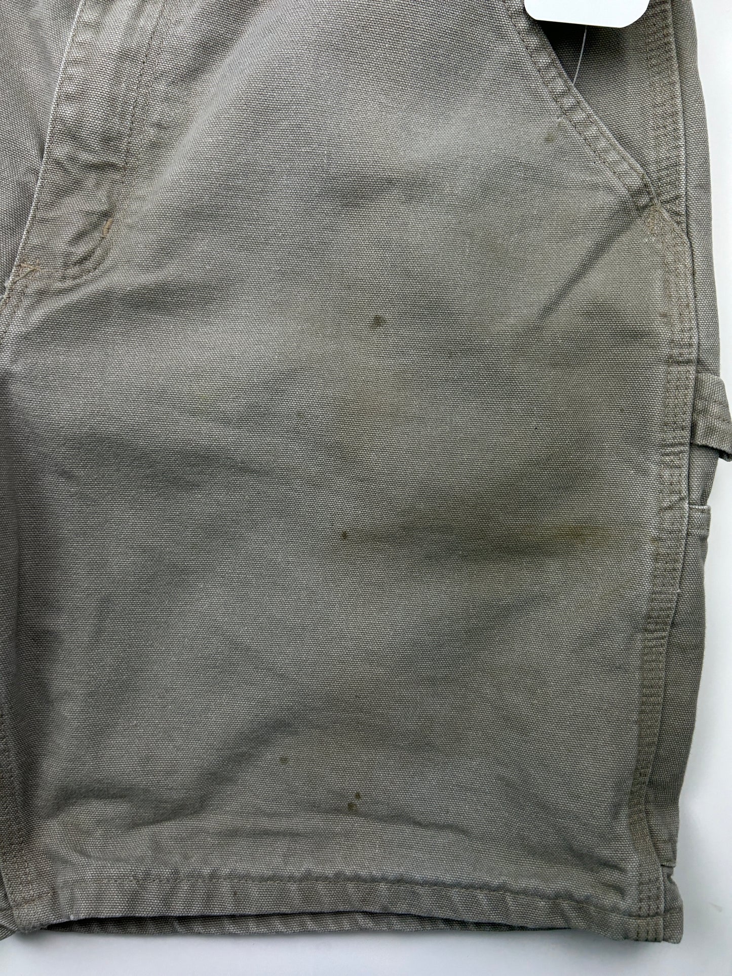 Vintage Carhartt Canvas Work Wear Carpenter Shorts Size 33W