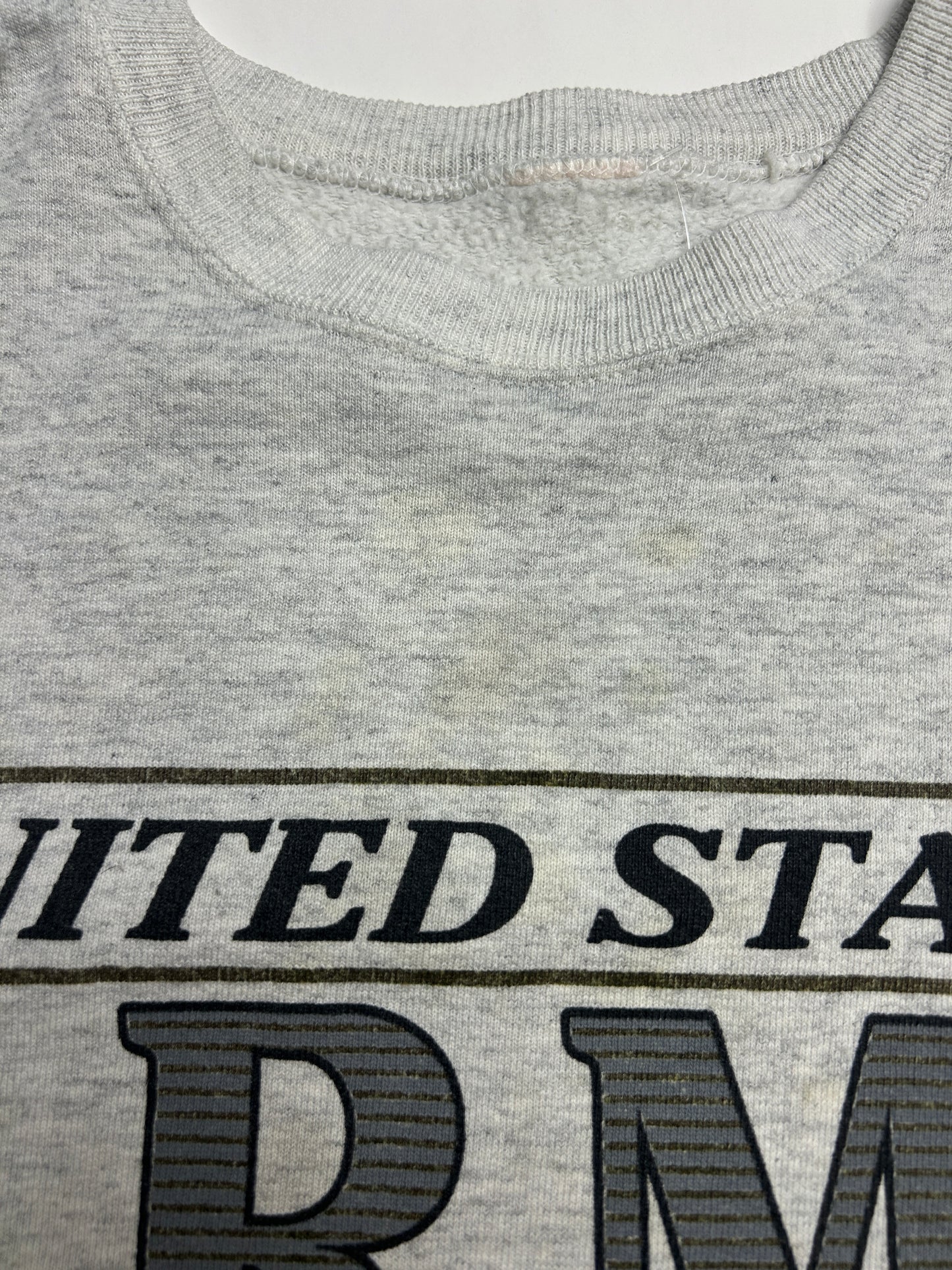 Vintage 90s United States Army Crest Logo Baumholder Germany Crewneck Sweatshirt Size L