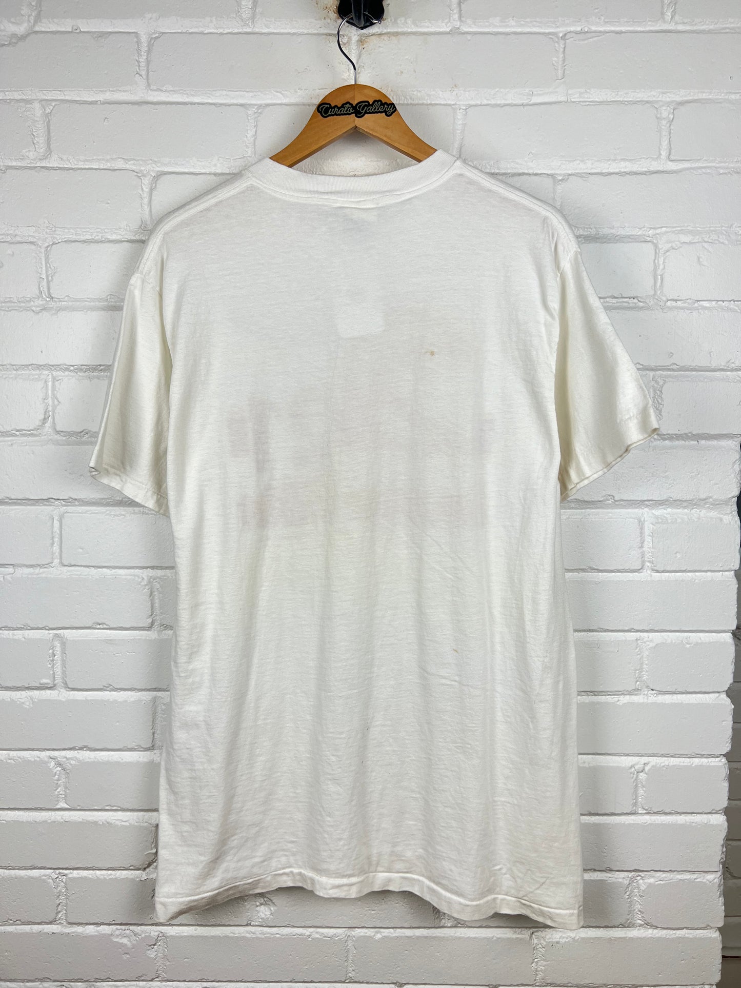 Vintage 1989 Dominique Wilkins #21 Atlanta Hawks NBA Basketball T Shirt Size XL 80s