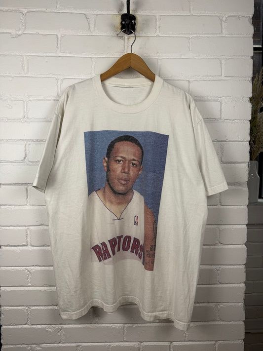 Vintage Percy Miller Master P Toronto Raptors Photo T Shirt Size XXL