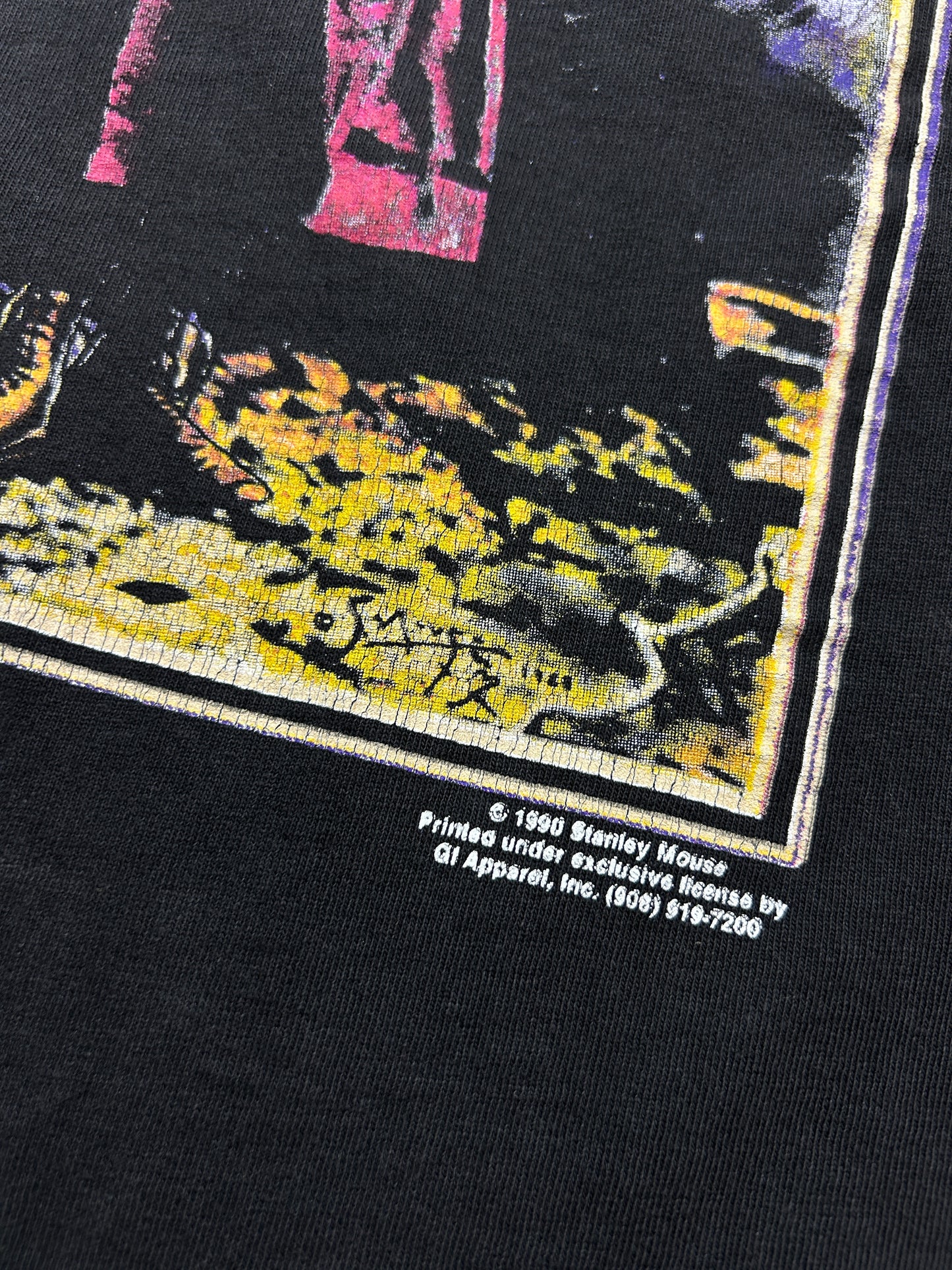 Vintage 90s Grateful Dead Skull Family Photo Stanley Mouse Art Music T Shirt XL