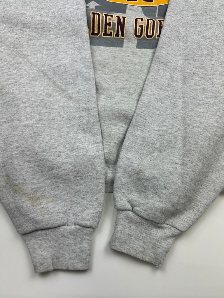 Vintage 90s Minnesota Golden Gophers Coliegate Big Graphic Sweatshirt Size XXL