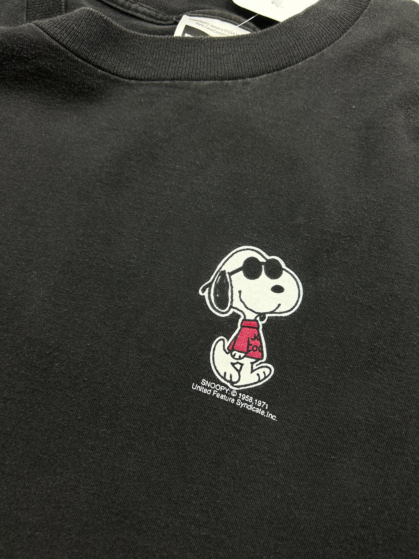Vintage 90s Snoopy Joe Cool If You Have To Ask You'll Never Know Cartoon T Shirt Size L