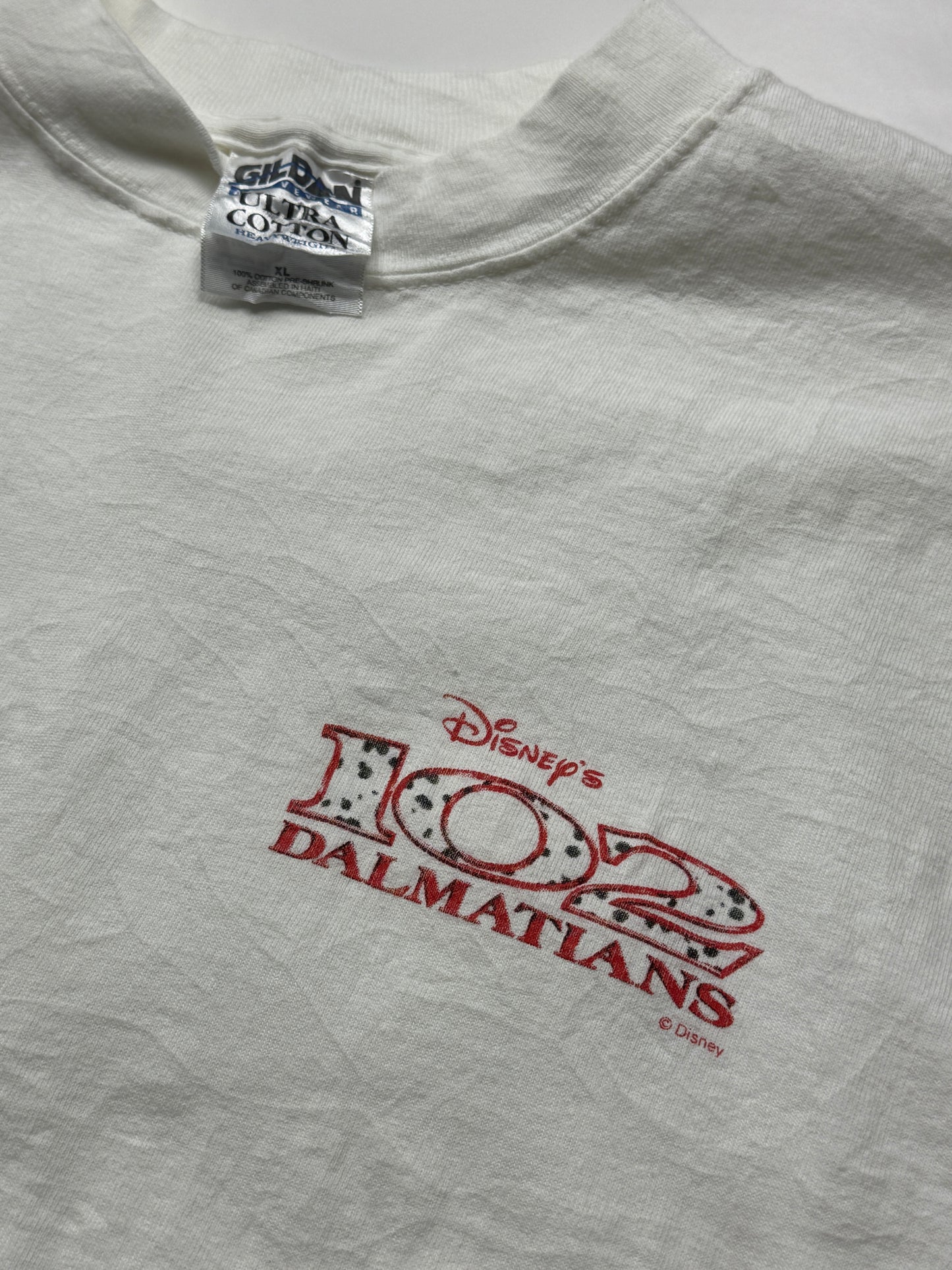 Vintage 2000 102 Dalamtians Movie Promo T Shirt Size XL