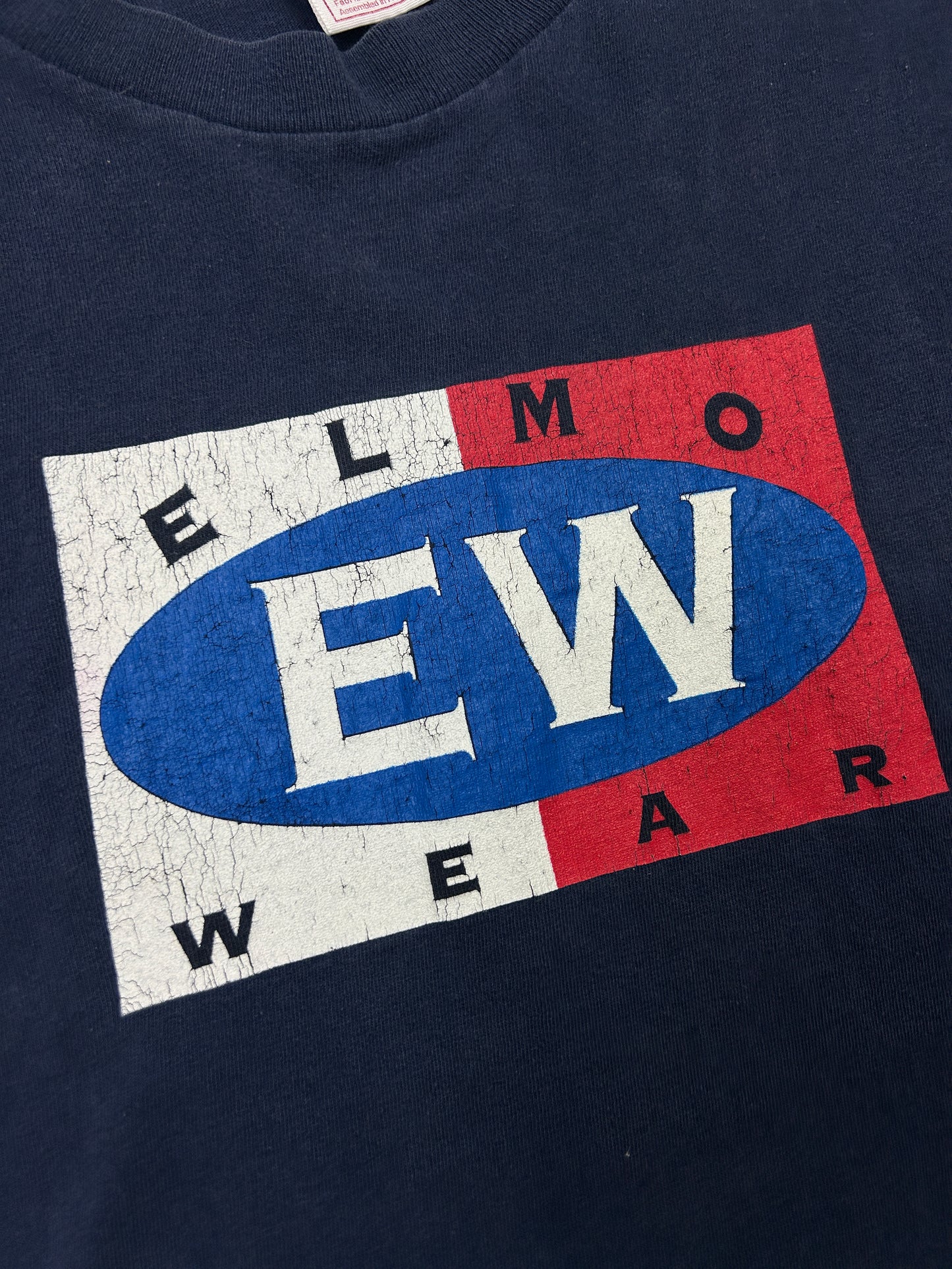 Vintage 90s Elmo Wear Seasame Street Calvin Klein Parody T Shirt Size XL
