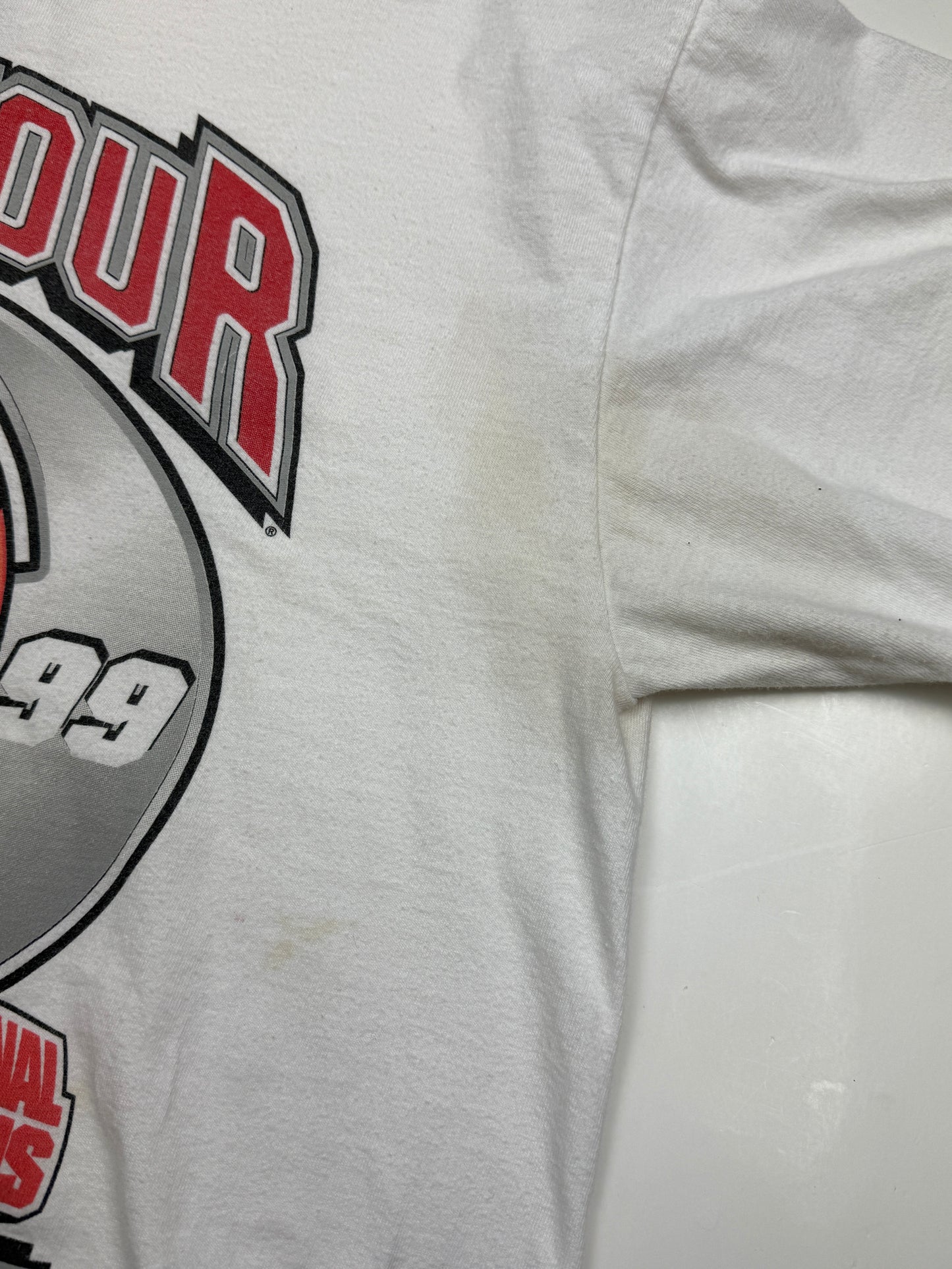 Vintage 1999 Ohio State Buckeyes NCAA Basketball Final Four March Madness T Shirt Size L 90s