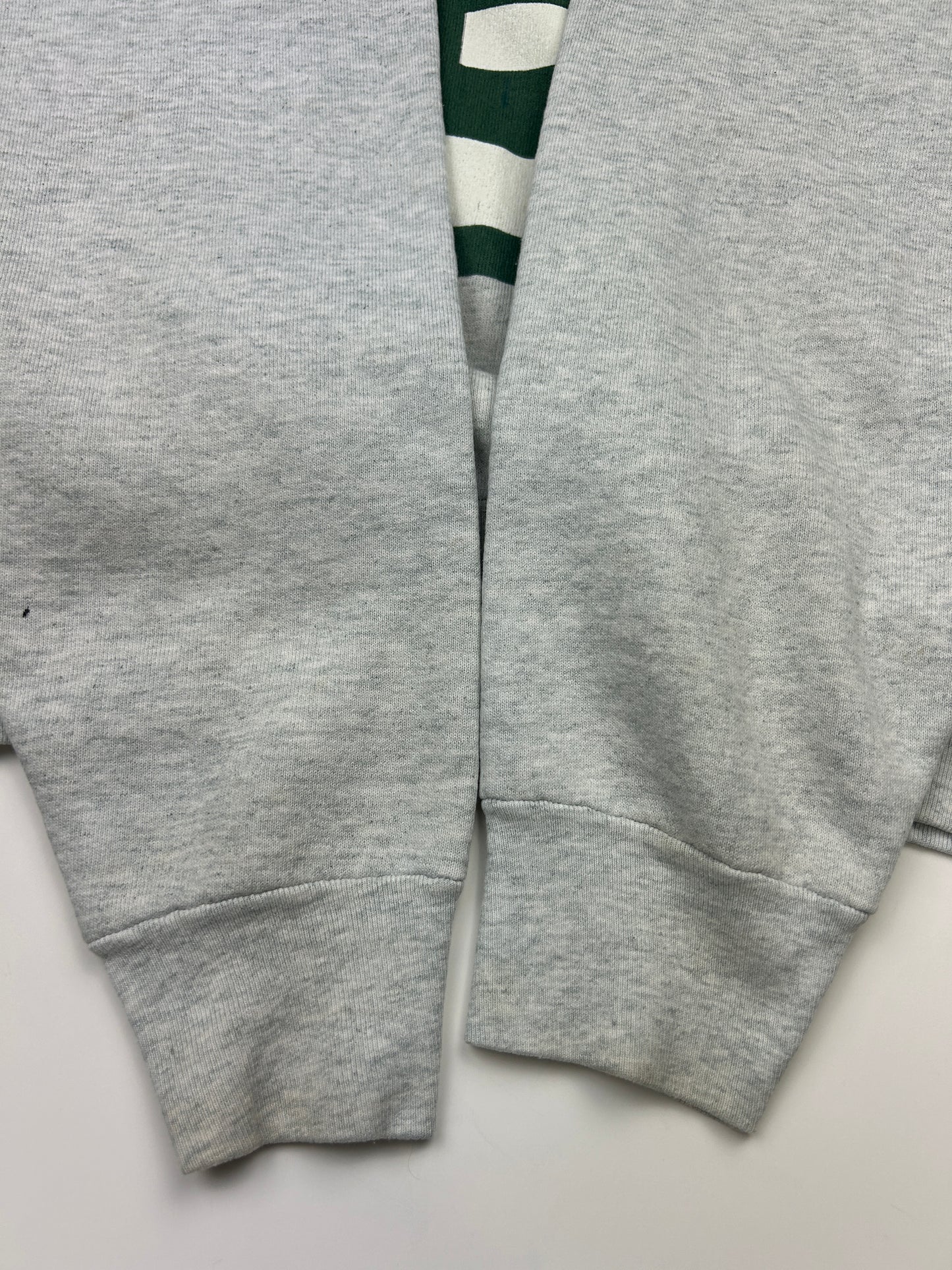 Vintage 1992 Green Bay Packers NFL Arm Spell Out Big Graphic Sweatshirt XL