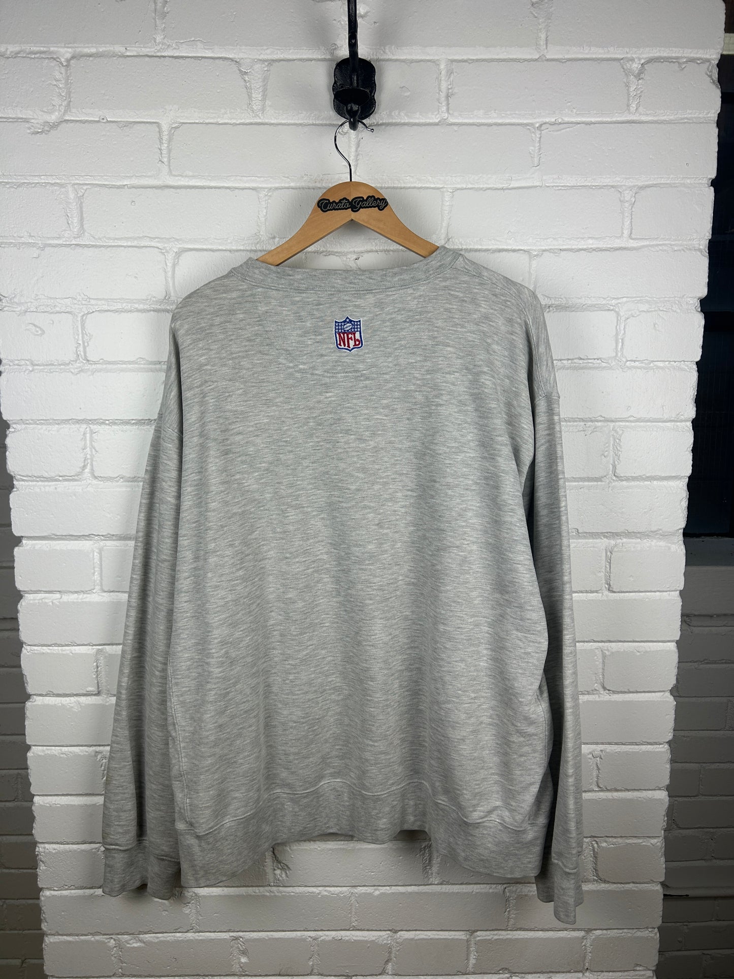Vintage Nike Dallas Cowboys NFL Embroidered Swoosh Sweatshirt Size XL
