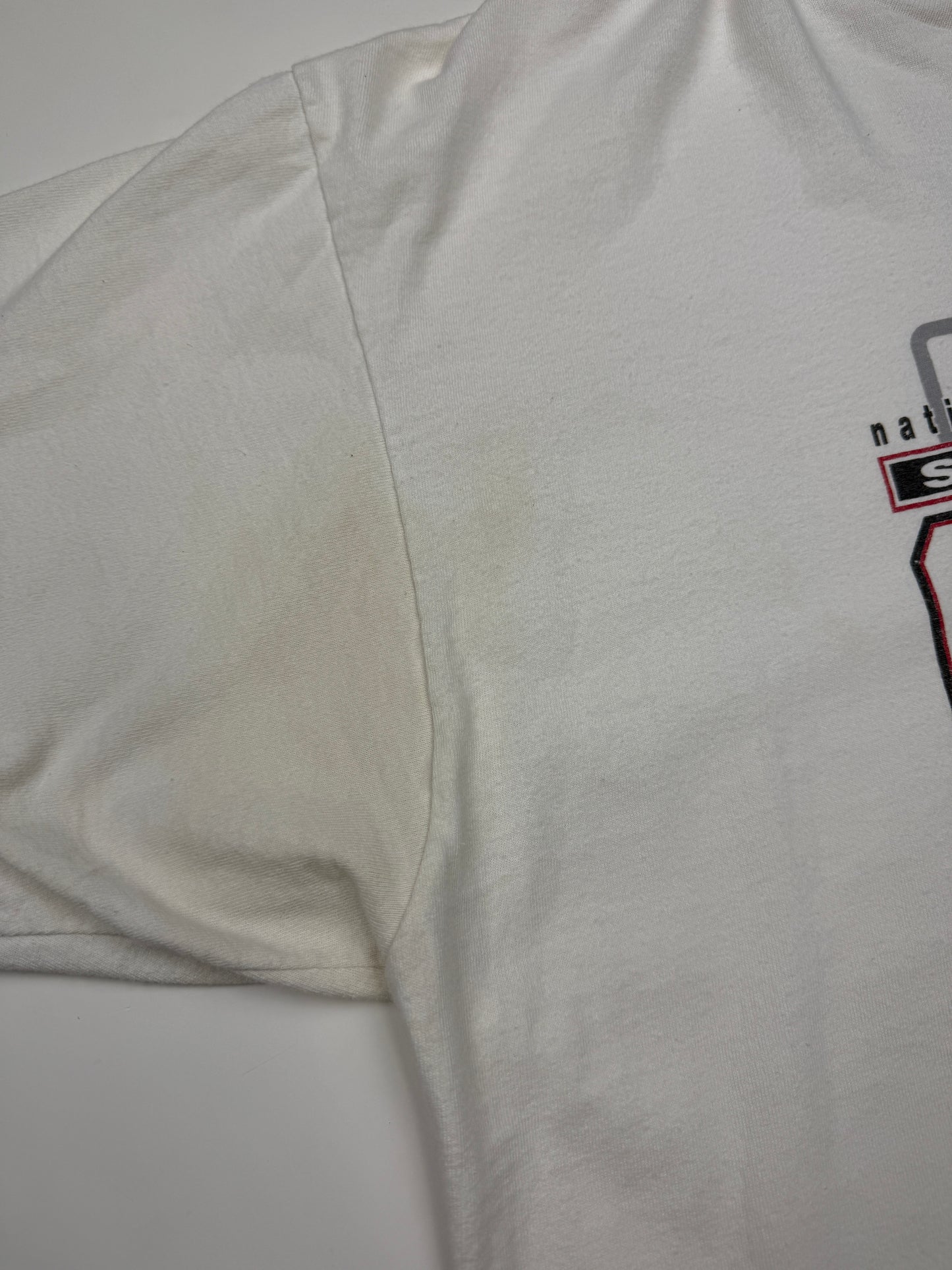 Vintage 1998 Chicago Bulls 6 Time NBA Champions Logo Athletic T Shirt Size XL 90s