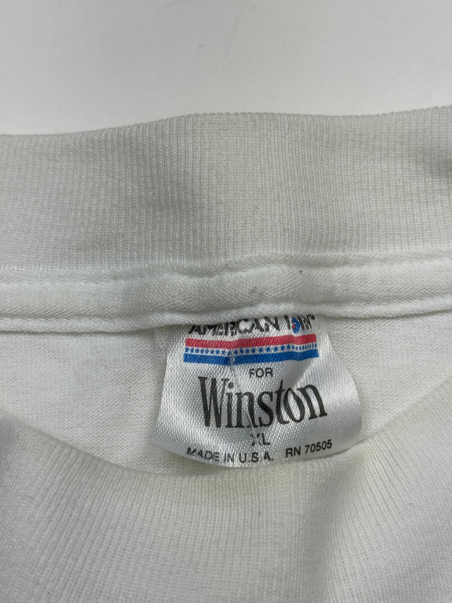 Vintage 1992 NACAR Winston Cup Series Racing Pop Art Long Sleeve T Shirt Size XL 90s