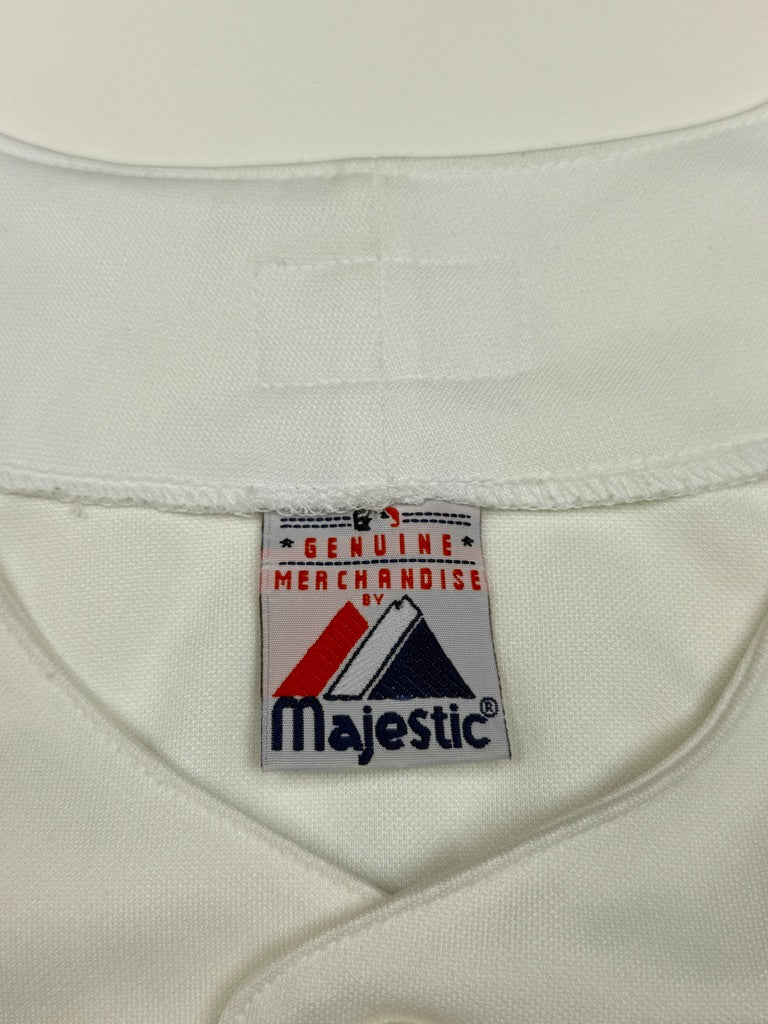 Vintage Vernon Wells Blue Jays Authentic Majestic Authentic Baseball Jersey Size 52