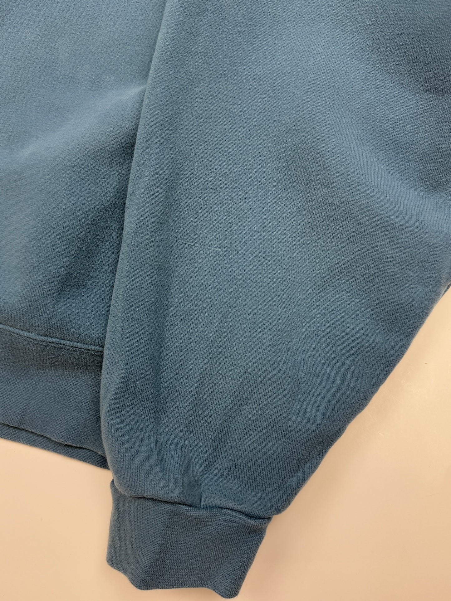 Russell Athletic Boxy Fit Blank Crewneck Sweatshirt Size XXL Faded Blue