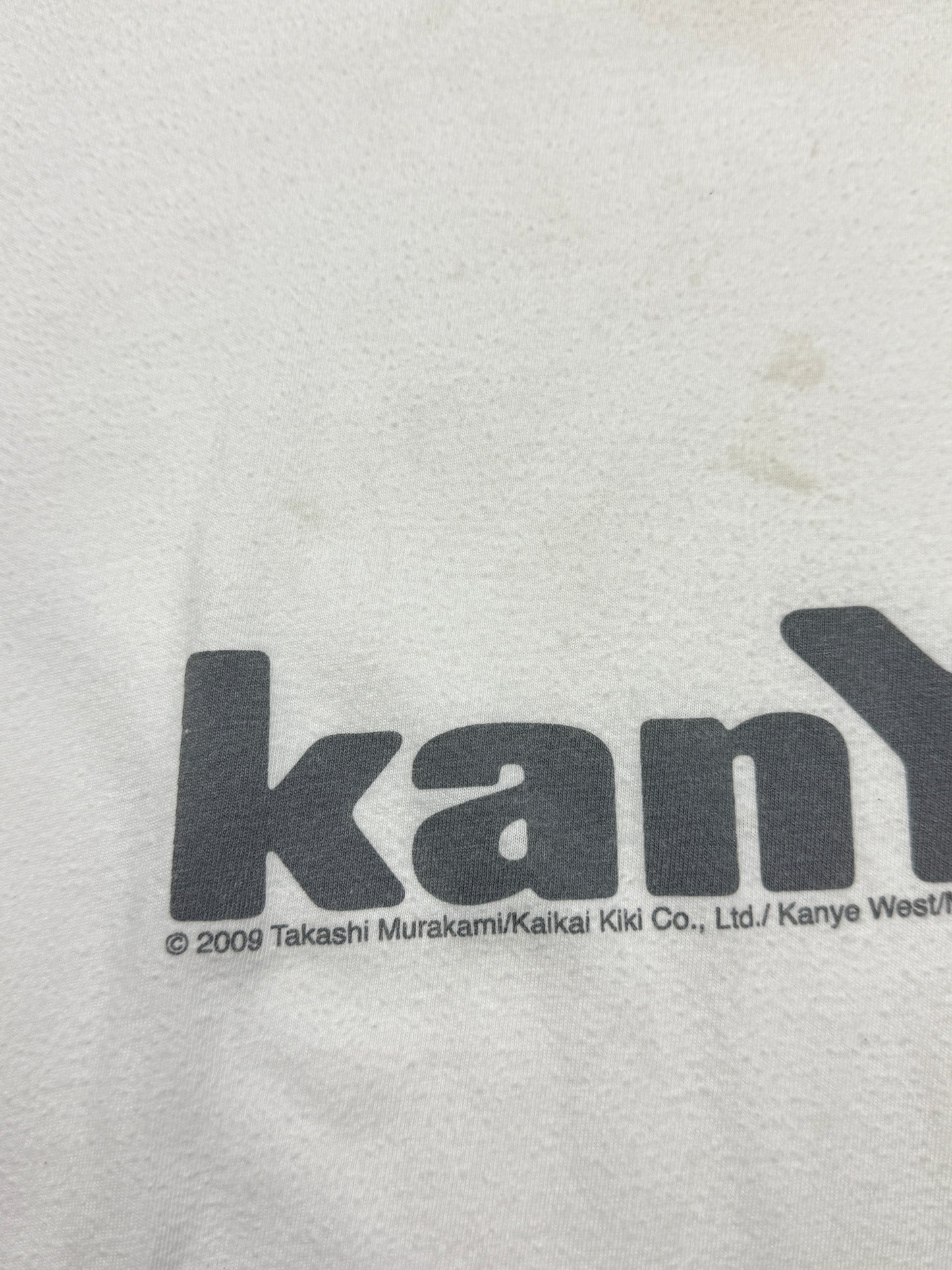 2009 Kanye West Graduation Bear Takashi Murakami Rap Music T Shirt Size XXL