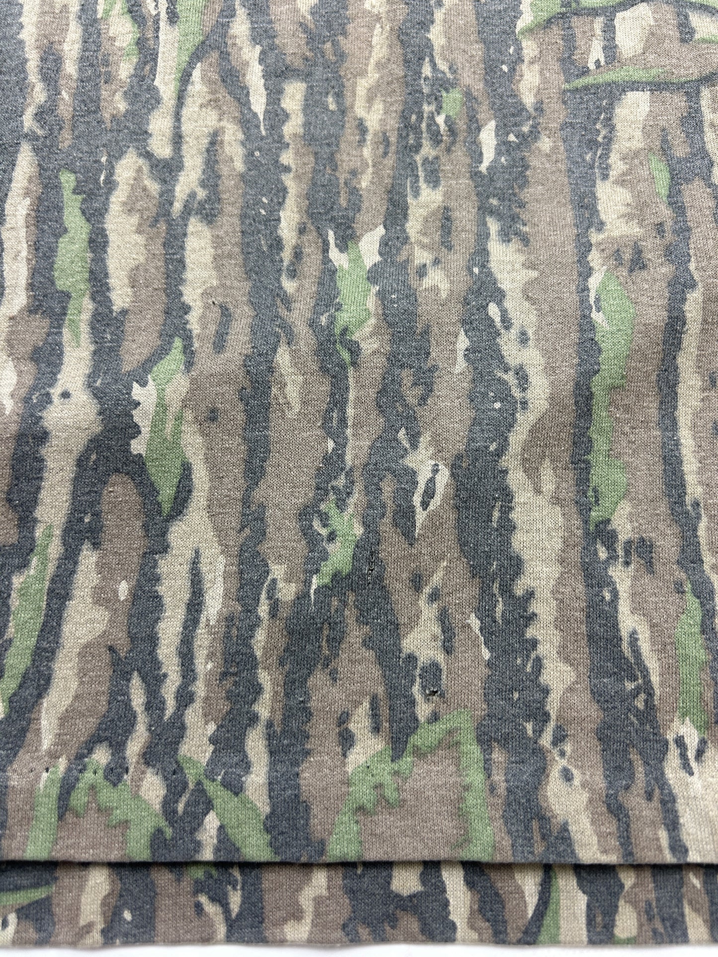 Vintage 80s/90s Spartan Real Tree Camo Hunting Pocket Long Sleeve T Shirt Size XXL