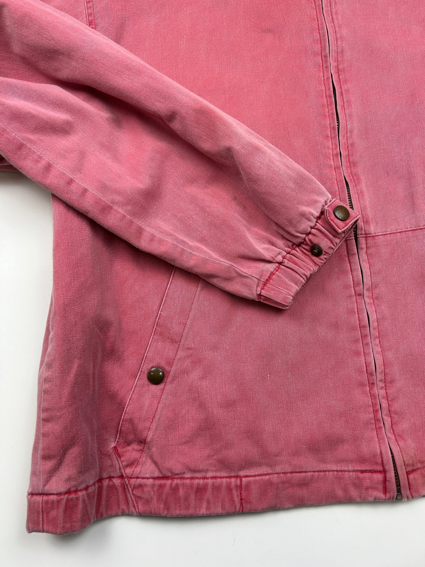 Vintage 90s Eddie Bauer Cropped Mechanic Style Light Jacket Size M