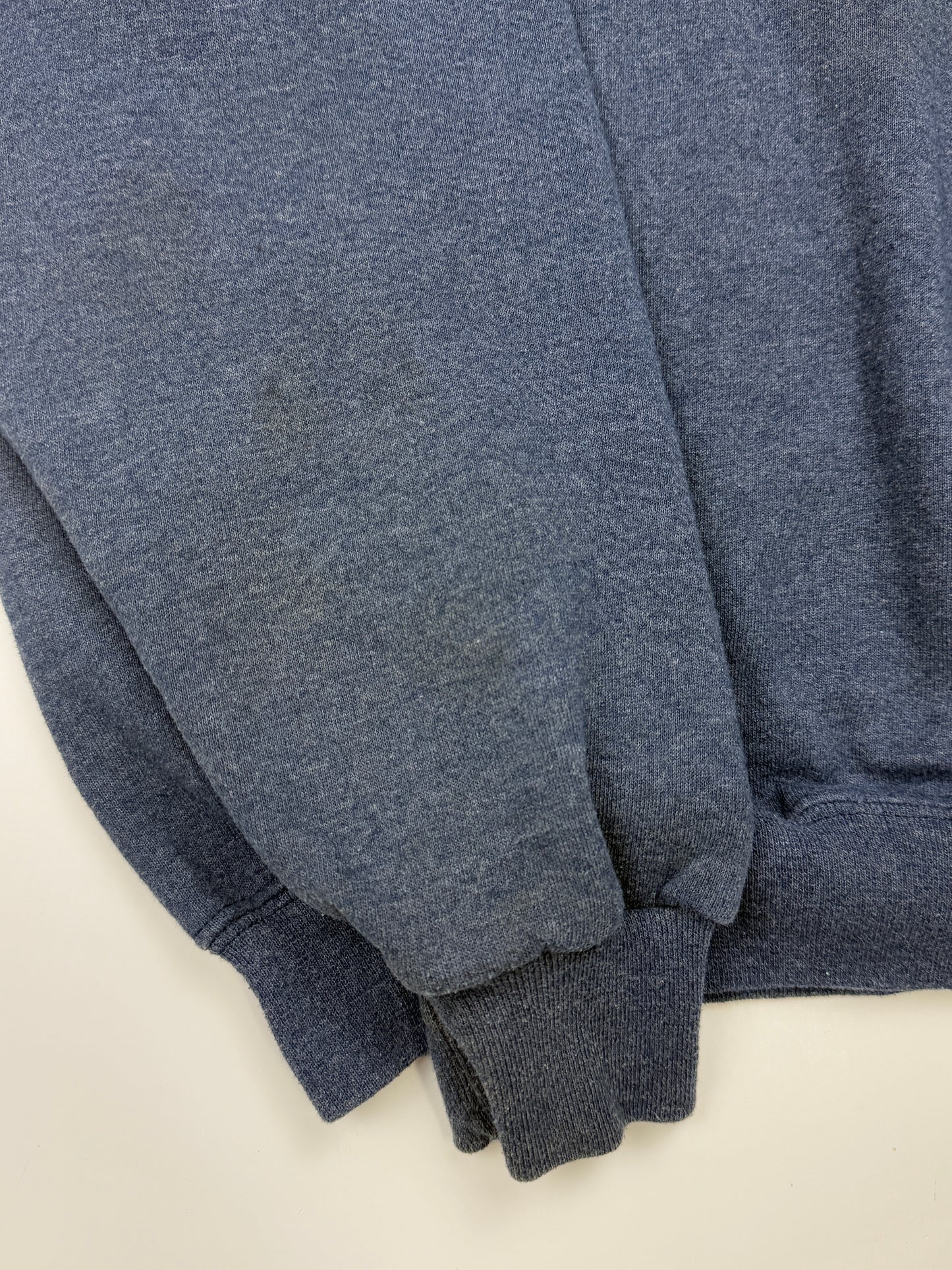 Russell Athletic Boxy Fit Blank Crewneck Sweatshirt Size XL Charcoal Blue