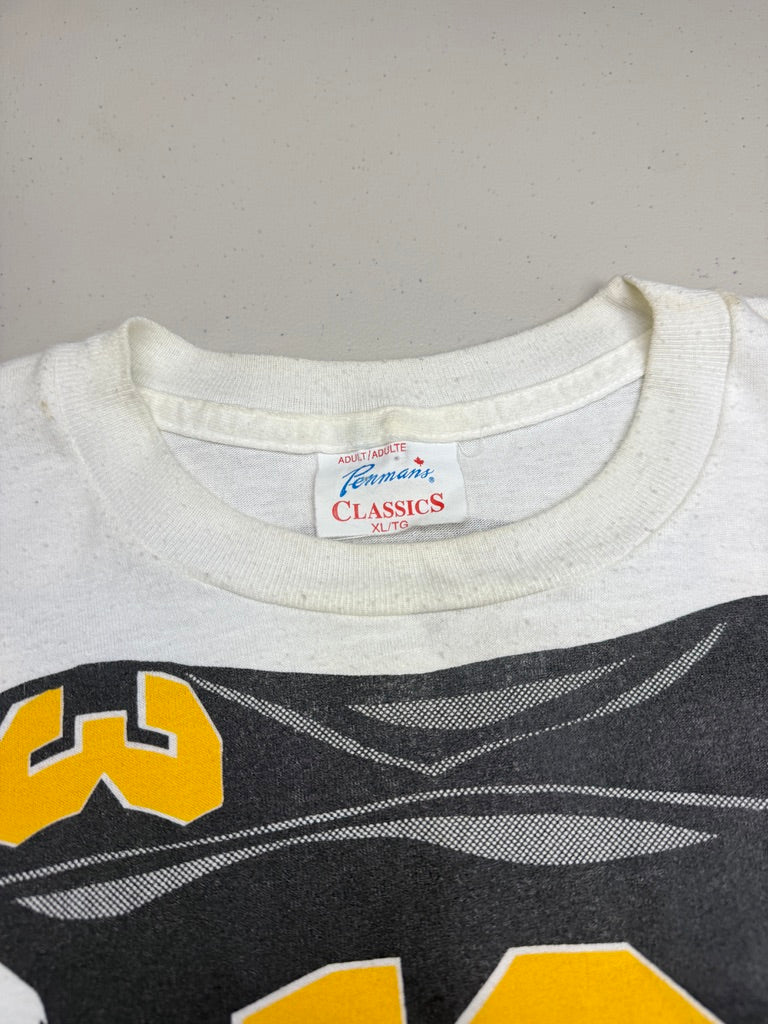 Vintage 90s Hamilton Tiger-Cats CFL Football Headless Player #13 T Shirt Size XL
