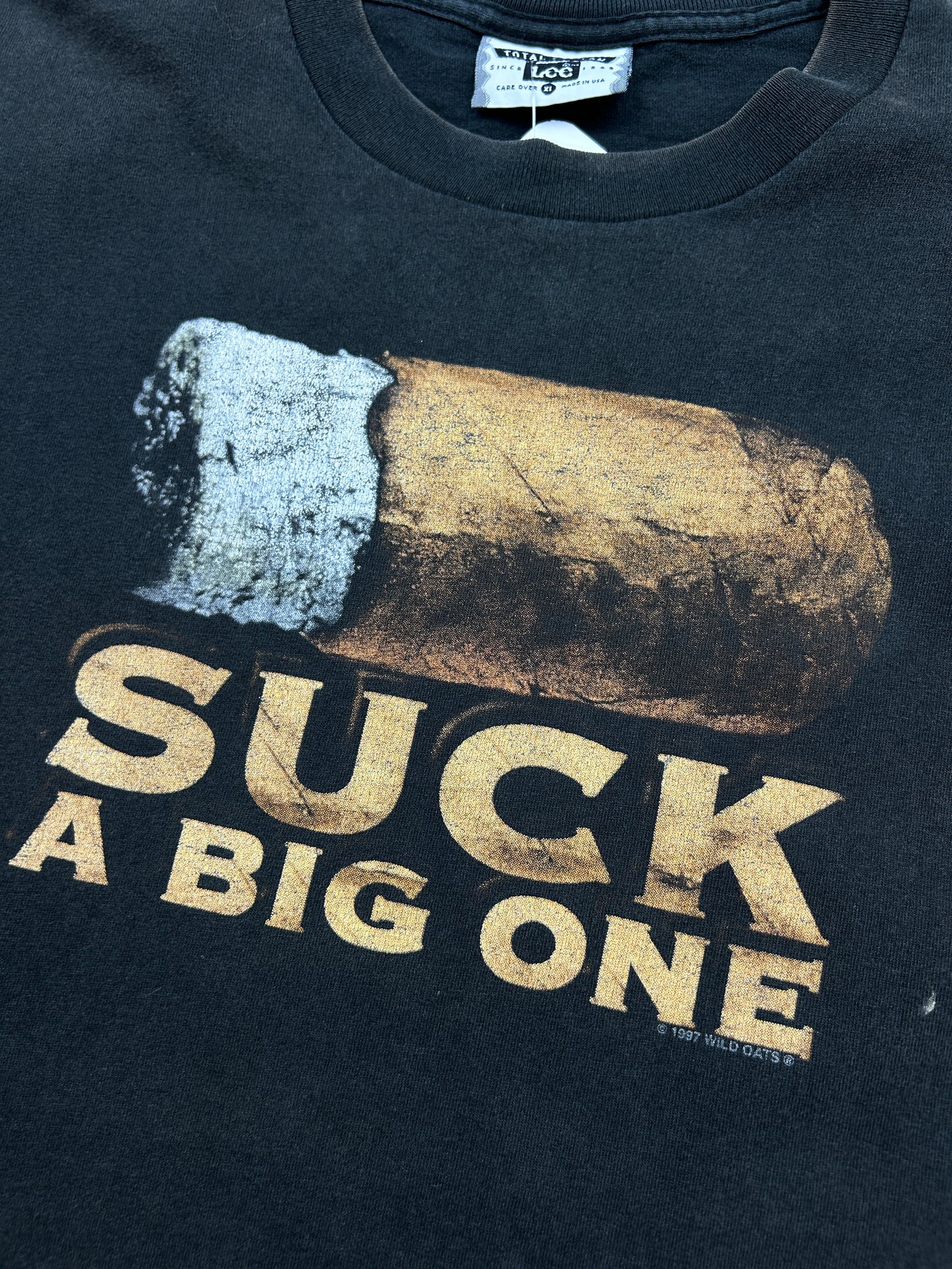 Vintage 1997 Suck A Big One Cigar Parody T Shirt Size XL 90s