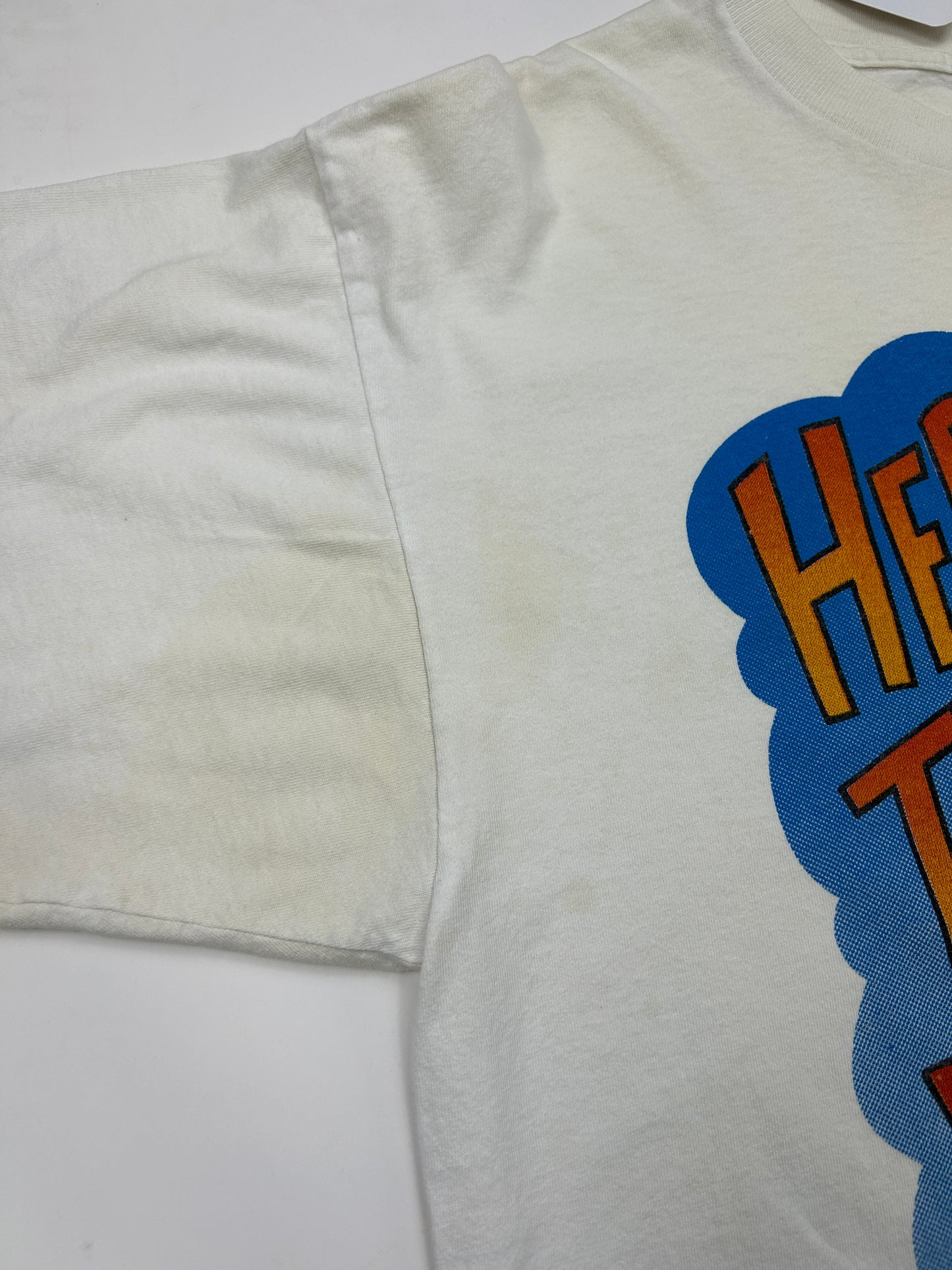 Vintage 1993 Mighty Mouse Here I Come To Save The Day Cartoon TV Show T Shirt Size XL