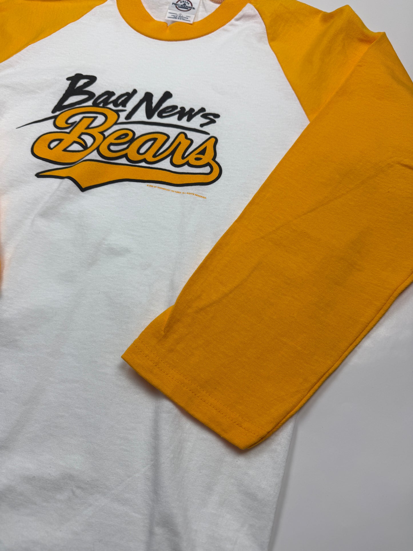 Vintage 2005 Bad News Bears Movie Promo Spellout Raglan T Shirt Size S