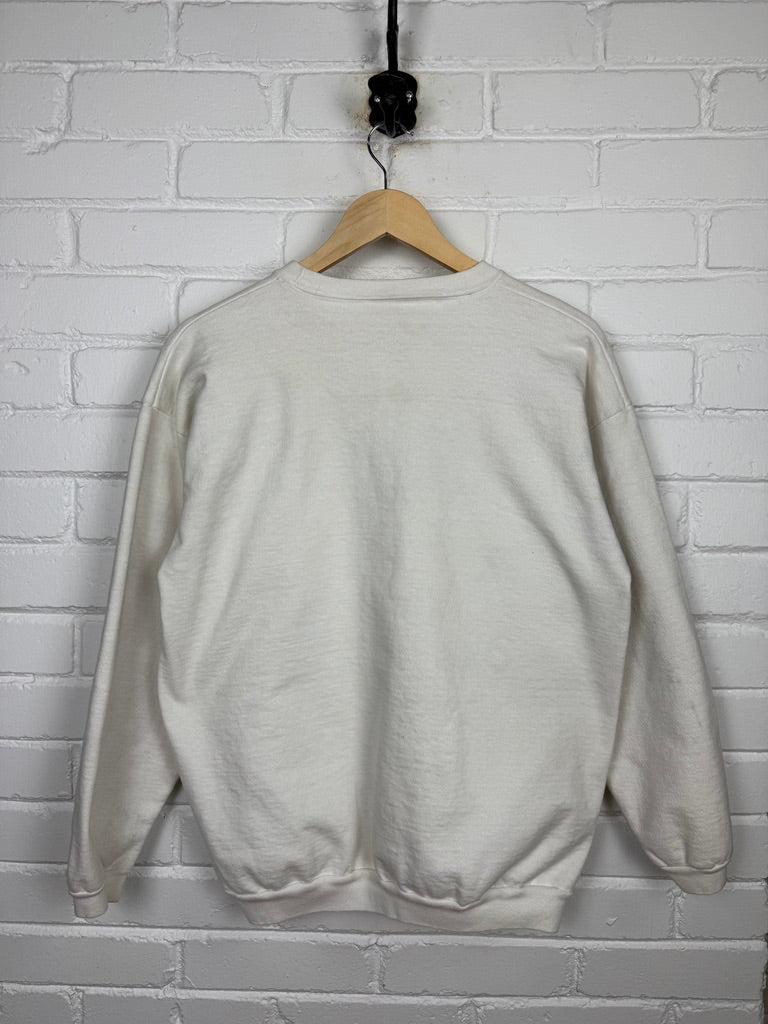 Vintage 80s/90s Levis Big Jean Big Is Big Graphic Sweatshirt Size L