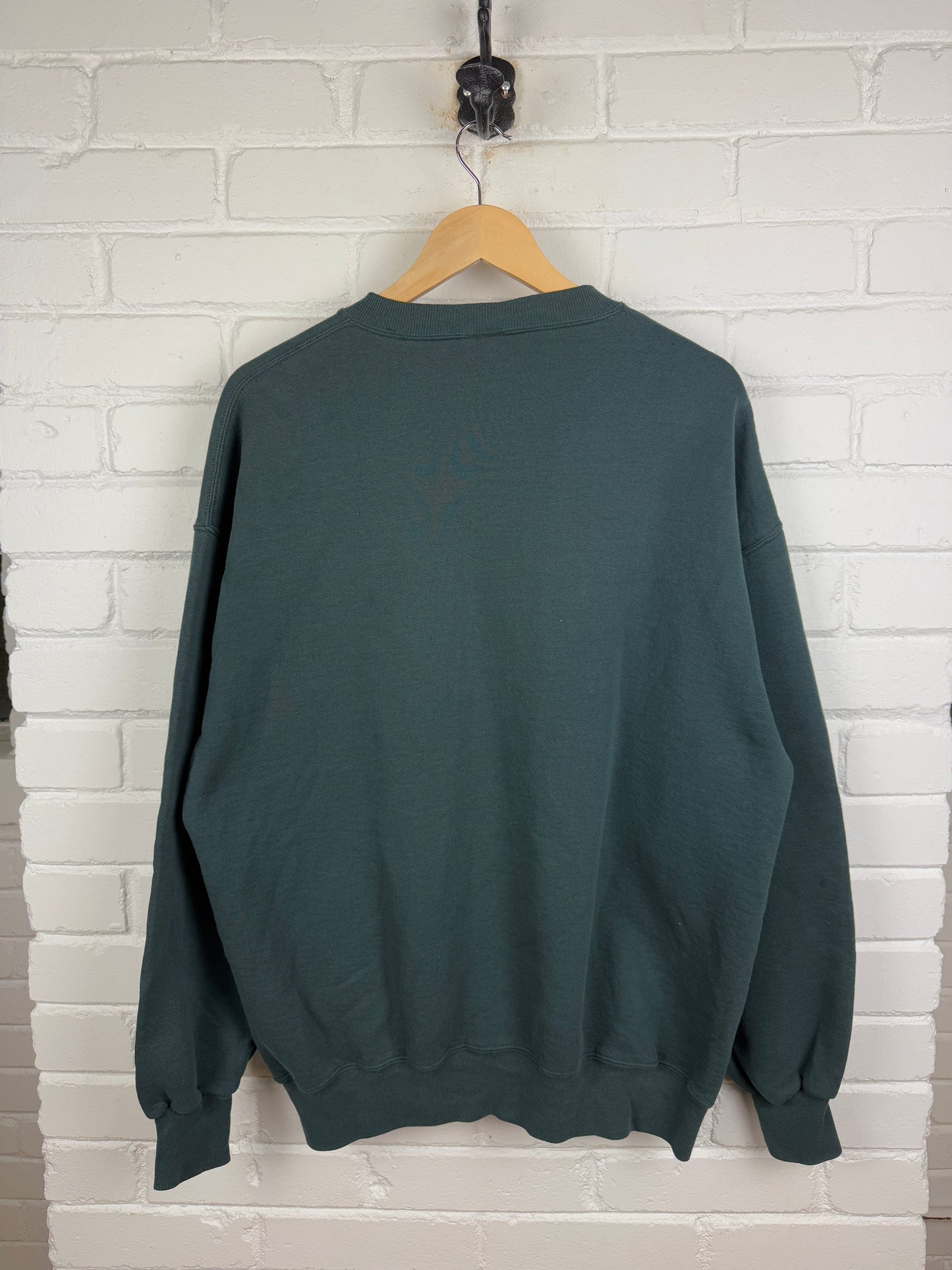 Vintage 90s Russell Athletic Boxy Fit Blank Crewneck Sweatshirt Size XL