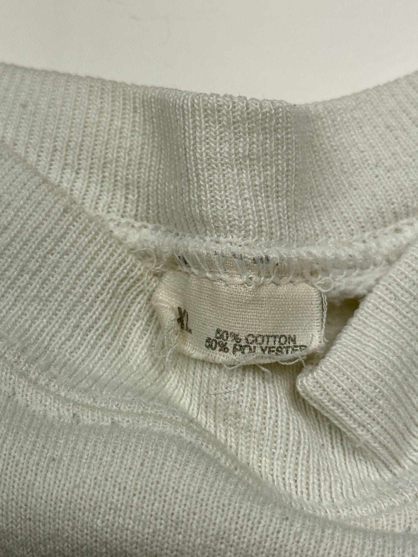 Vintage 80s/90s Levis 501 Button Your Fly Big Graphic Crewneck Size L