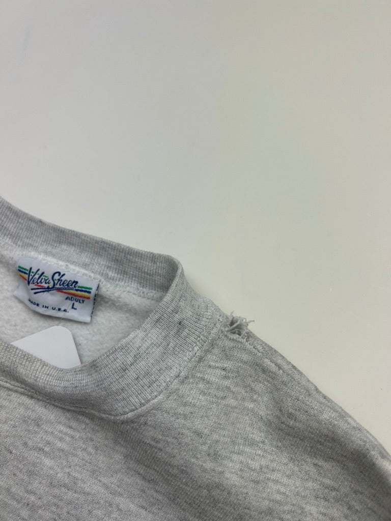 Vintage 1992 Hawaii Rainbows Holiday Bowl NCAA Football Collegiate Sweatshirt Size L 90s