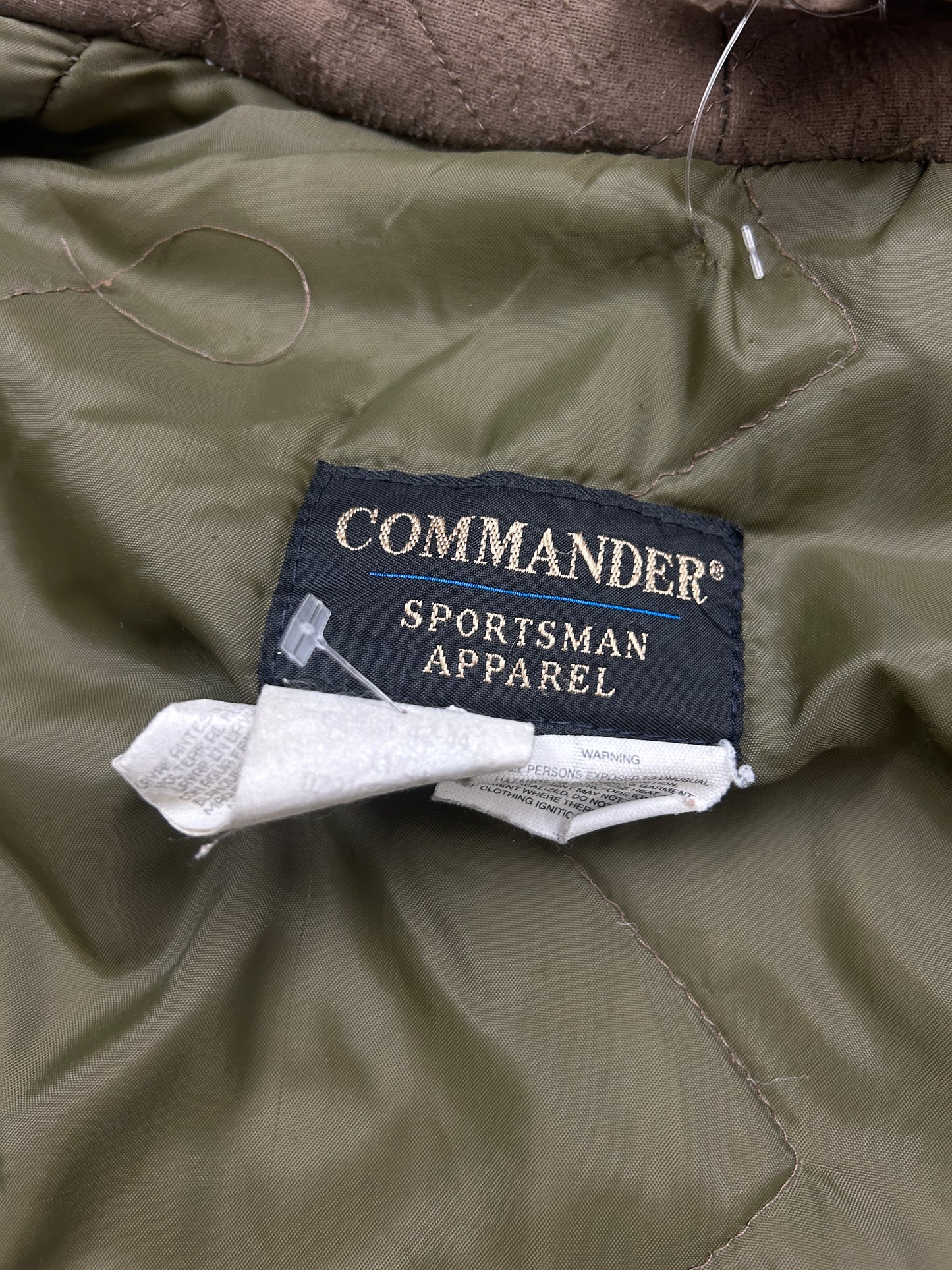 Vintage 90s Commander Real Tree Camo Insulated Hooded Cropped Bomber Jacket Size M