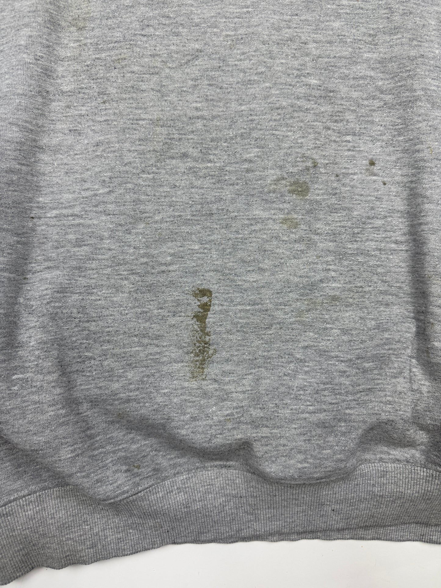 Vintage 90s Carhartt Embroidered Logo Paint Splattered Crewneck Sweatshirt Size L