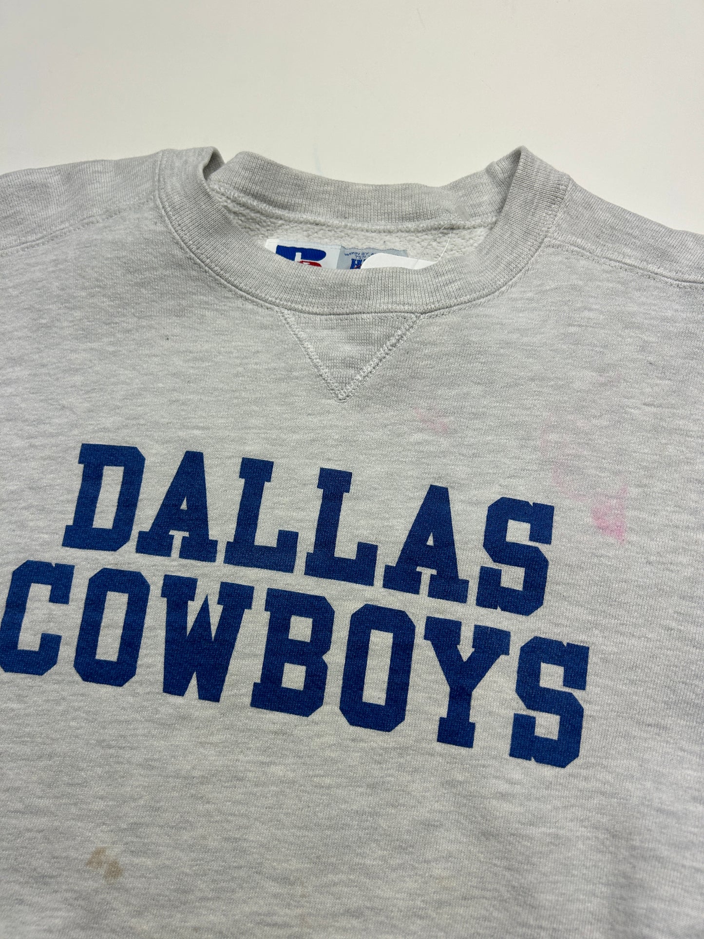 Vintage 90s Dallas Cowboys NFL Football Russell Athletic Size L